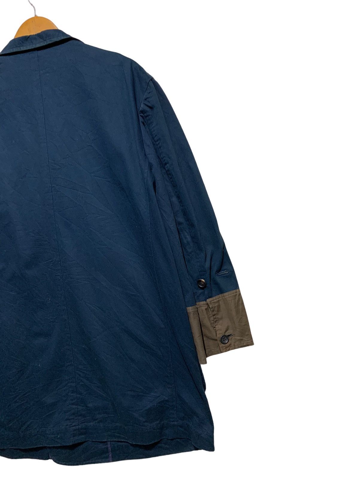 Yohji Yamamoto 🔥YOHJI YAMAMOTO NAVY BROWN JACKETS Size US L / EU 52-54 / 3 - 9 Thumbnail