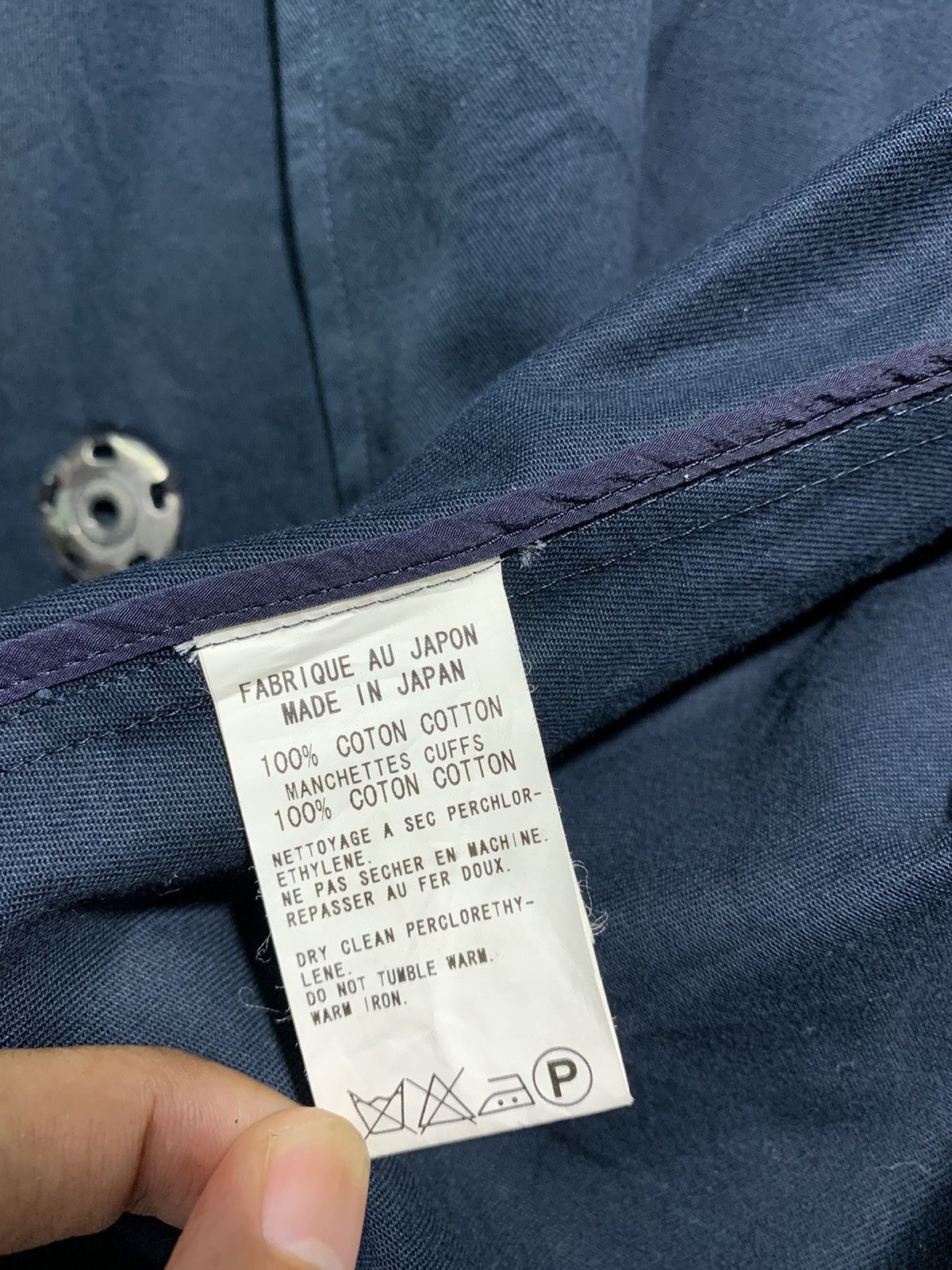 Yohji Yamamoto 🔥YOHJI YAMAMOTO NAVY BROWN JACKETS Size US L / EU 52-54 / 3 - 10 Thumbnail