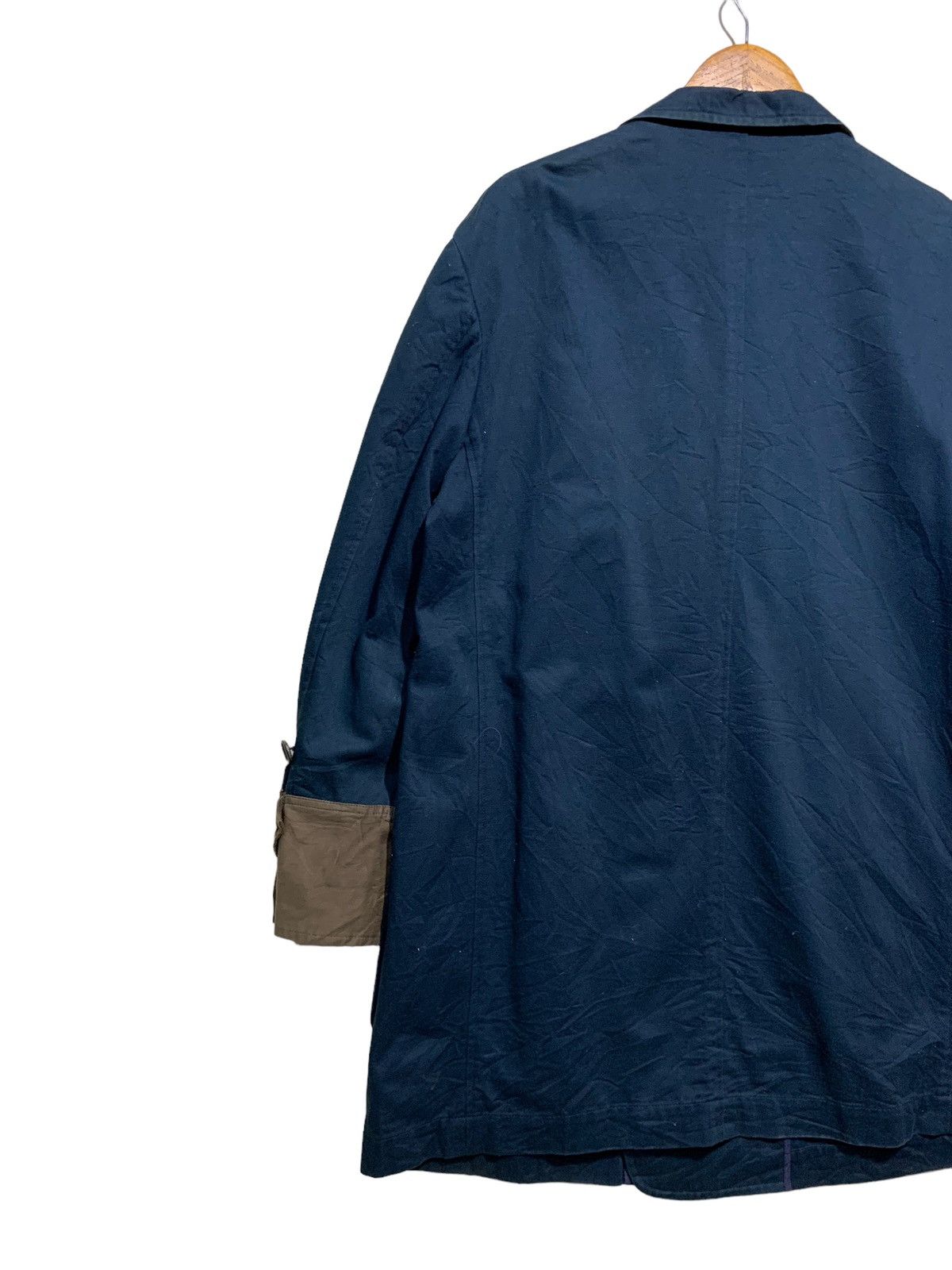 Yohji Yamamoto 🔥YOHJI YAMAMOTO NAVY BROWN JACKETS Size US L / EU 52-54 / 3 - 8 Thumbnail