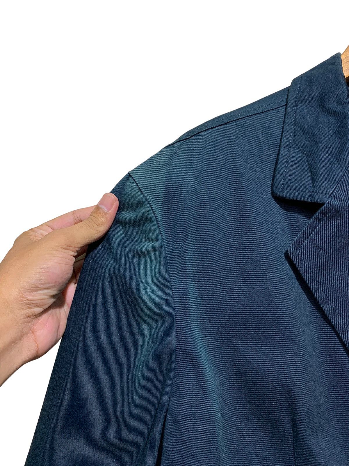 Yohji Yamamoto 🔥YOHJI YAMAMOTO NAVY BROWN JACKETS Size US L / EU 52-54 / 3 - 6 Thumbnail