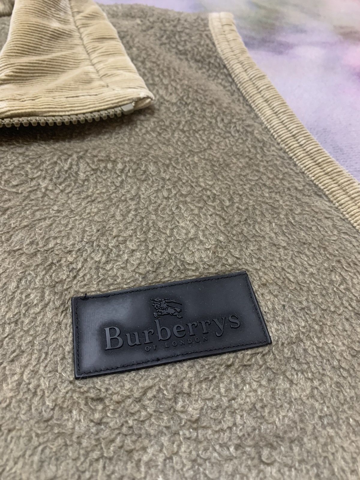 Burberry Vintage BURBERRYS Japanese Line Fleece Vest Size US L / EU 52-54 / 3 - 5 Thumbnail