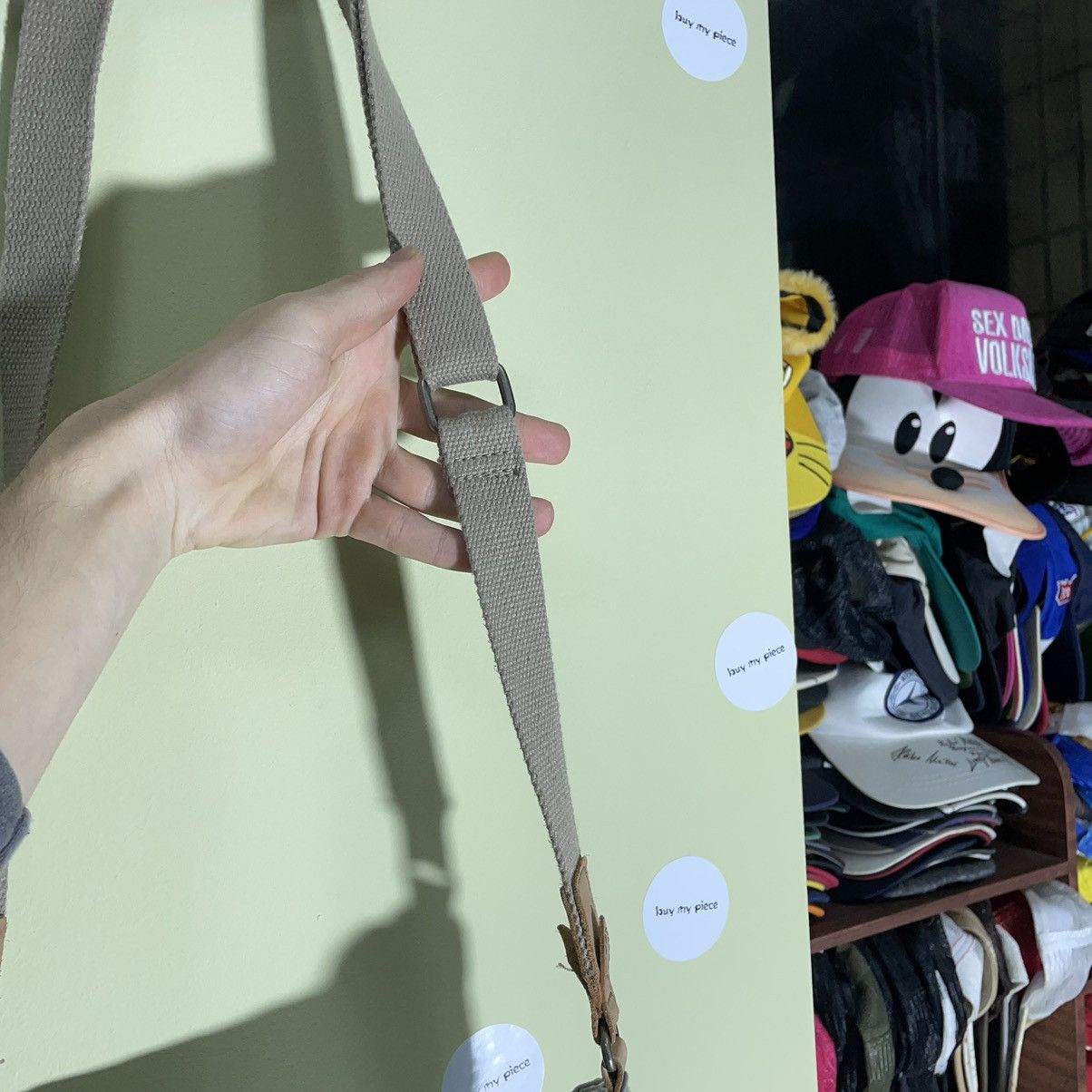 Vintage Vintage Y2K Olive Crossbody Bag Gorpcore Streetwear Slim OS Size ONE SIZE - 8 Thumbnail