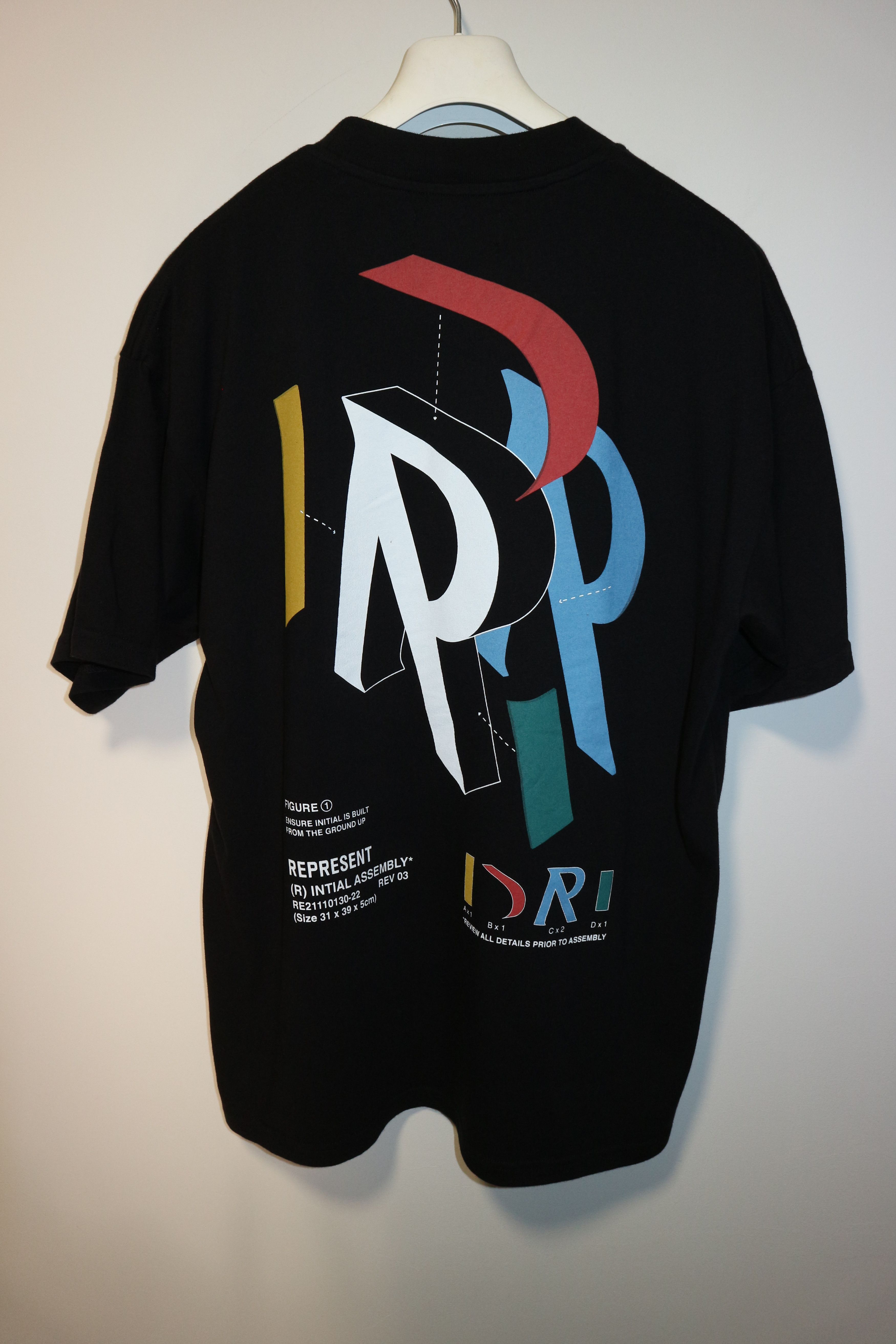 Represent Clo. INITIAL ASSEMBLY T-SHIRT Size US L / EU 52-54 / 3 - 5 Thumbnail
