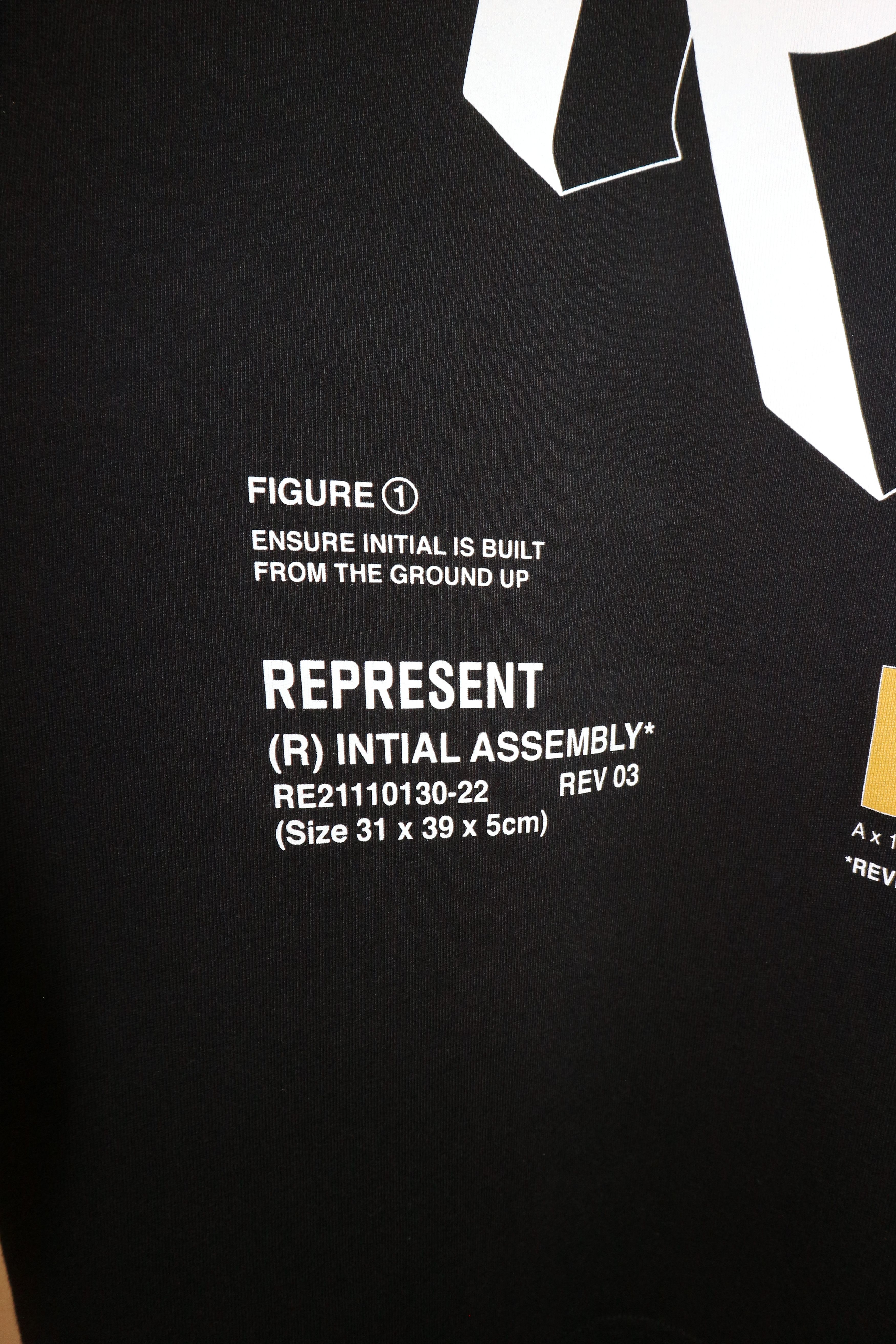 Represent Clo. INITIAL ASSEMBLY T-SHIRT Size US L / EU 52-54 / 3 - 6 Thumbnail