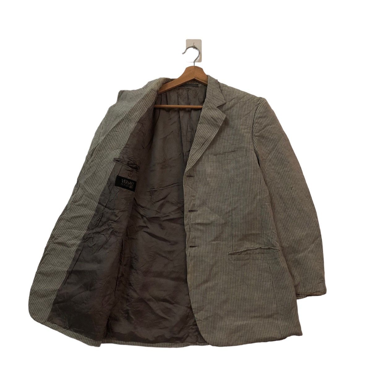 Versace VINTAGE VERSACE CLASSIC V2 DOUBLE BREAST COAT JACKET Size US M / EU 48-50 / 2 - 8 Thumbnail