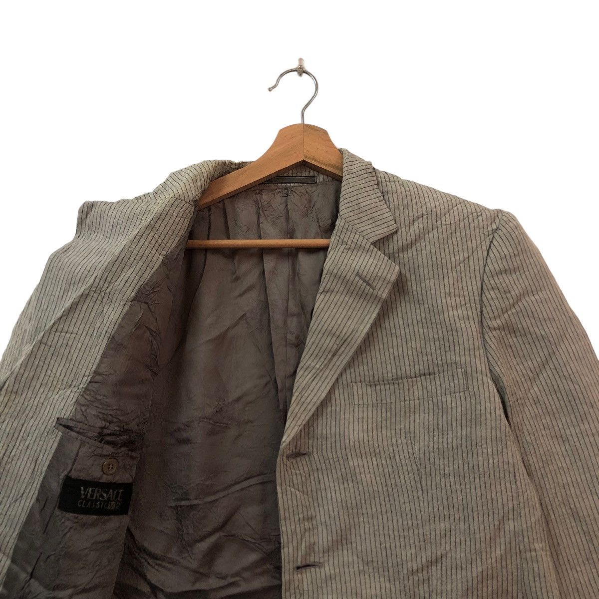Versace VINTAGE VERSACE CLASSIC V2 DOUBLE BREAST COAT JACKET Size US M / EU 48-50 / 2 - 9 Thumbnail