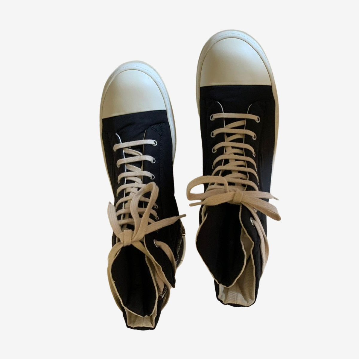 Rick Owens *NEW* Rick Owens Drkshdw Ramones 🌱 Vegan Size US 12 / EU 45 - 2 Thumbnail