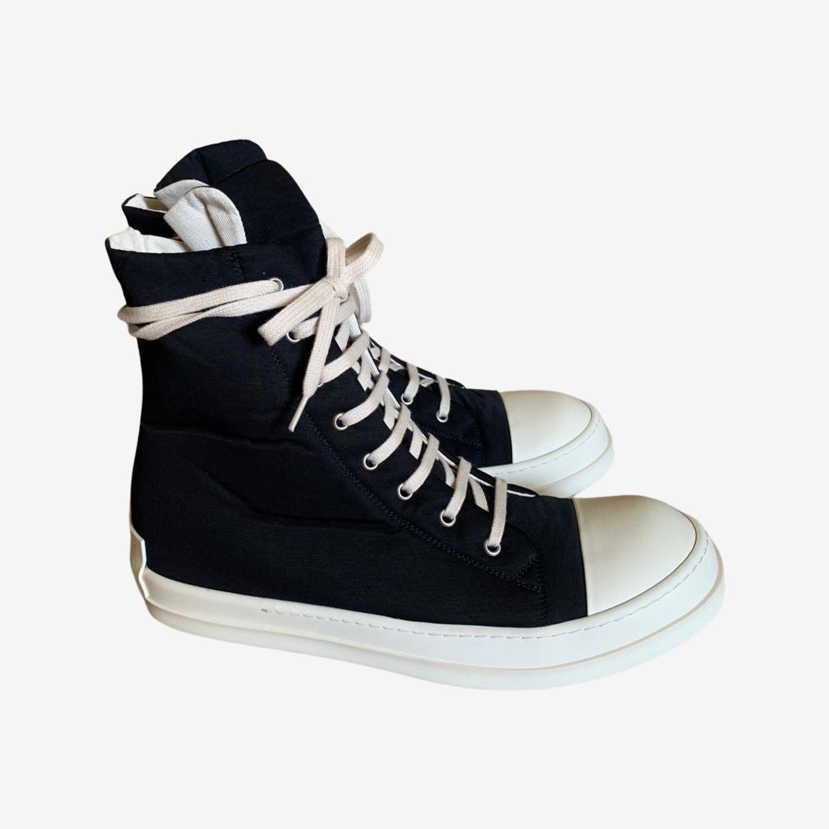 Rick Owens *NEW* Rick Owens Drkshdw Ramones 🌱 Vegan Size US 12 / EU 45 - 1 Thumbnail