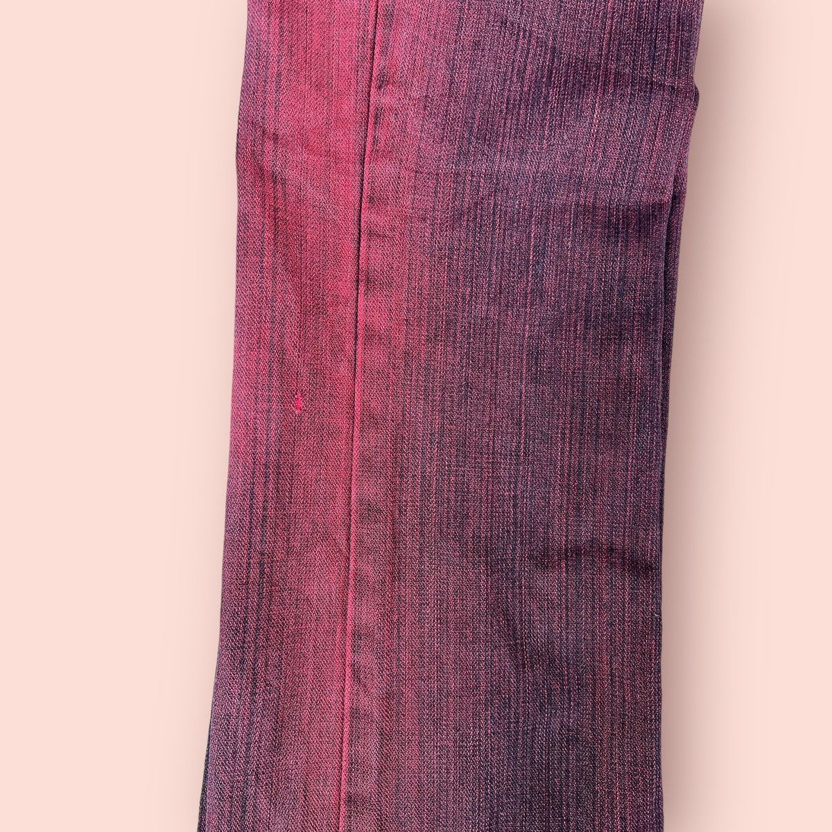 Japanese Brand × Vintage × Wrangler FLARED VINTAGE WRANGLER WASHED RED DENIM Size US 27 - 6 Thumbnail