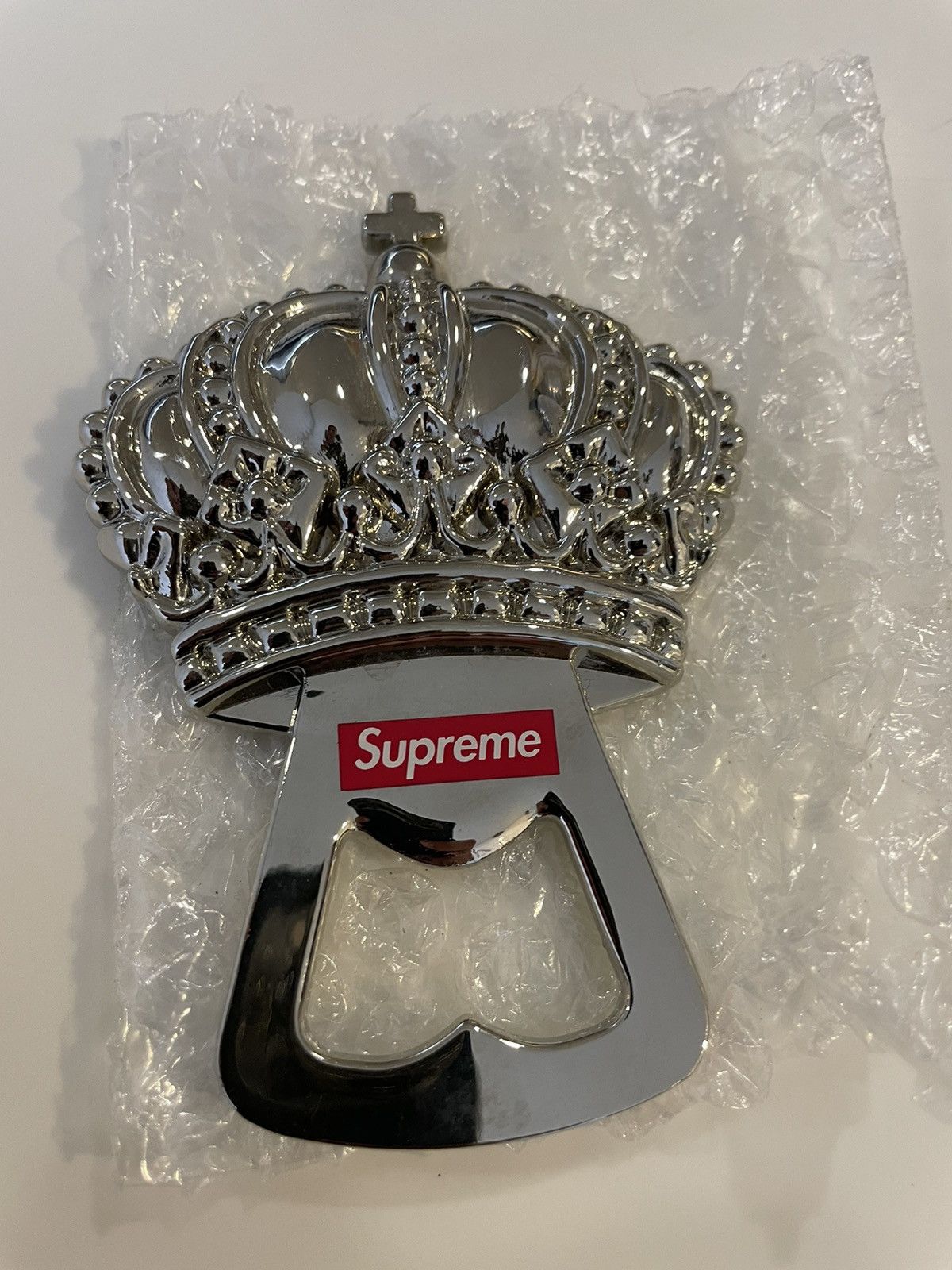 Supreme Supreme Crown Bottle Opener Silver Size ONE SIZE - 1 Thumbnail