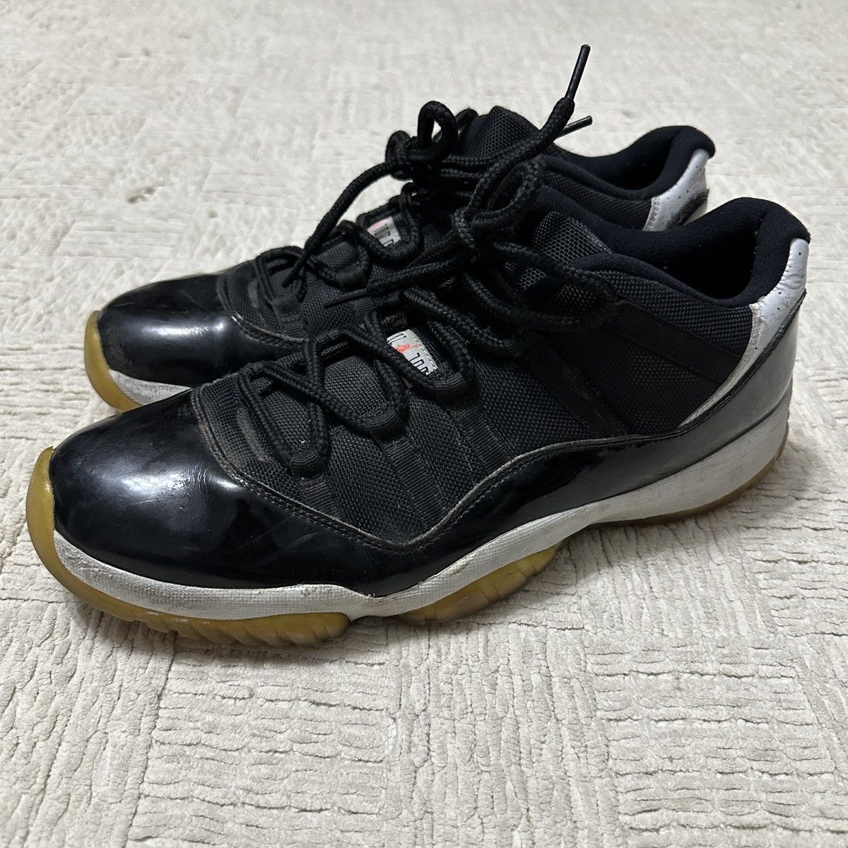 Nike Men’s 12 Air Jordan Retro XI 11 Low Infrared 23 Black