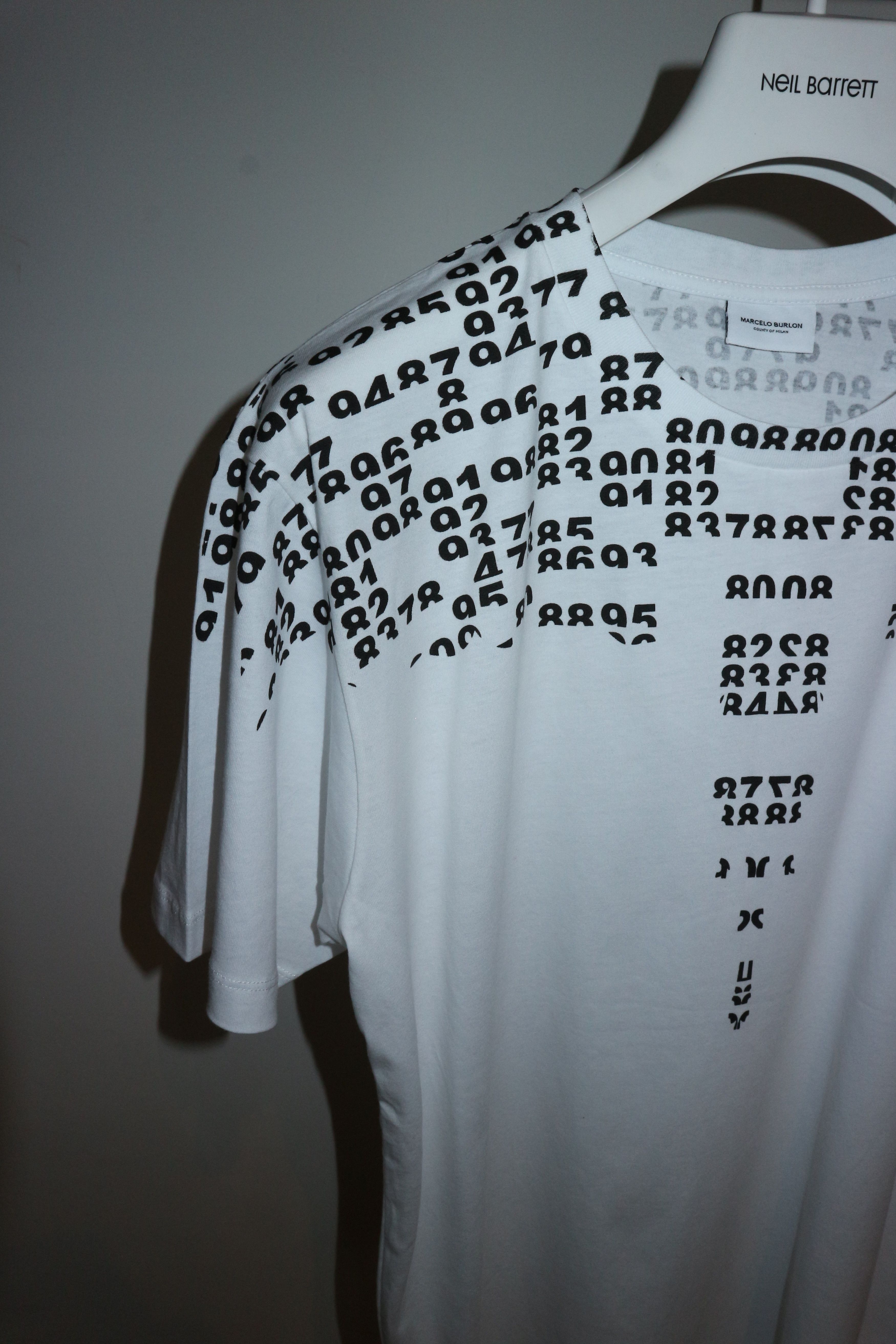 Marcelo Burlon Rey print tshirt Size US S / EU 44-46 / 1 - 4 Thumbnail