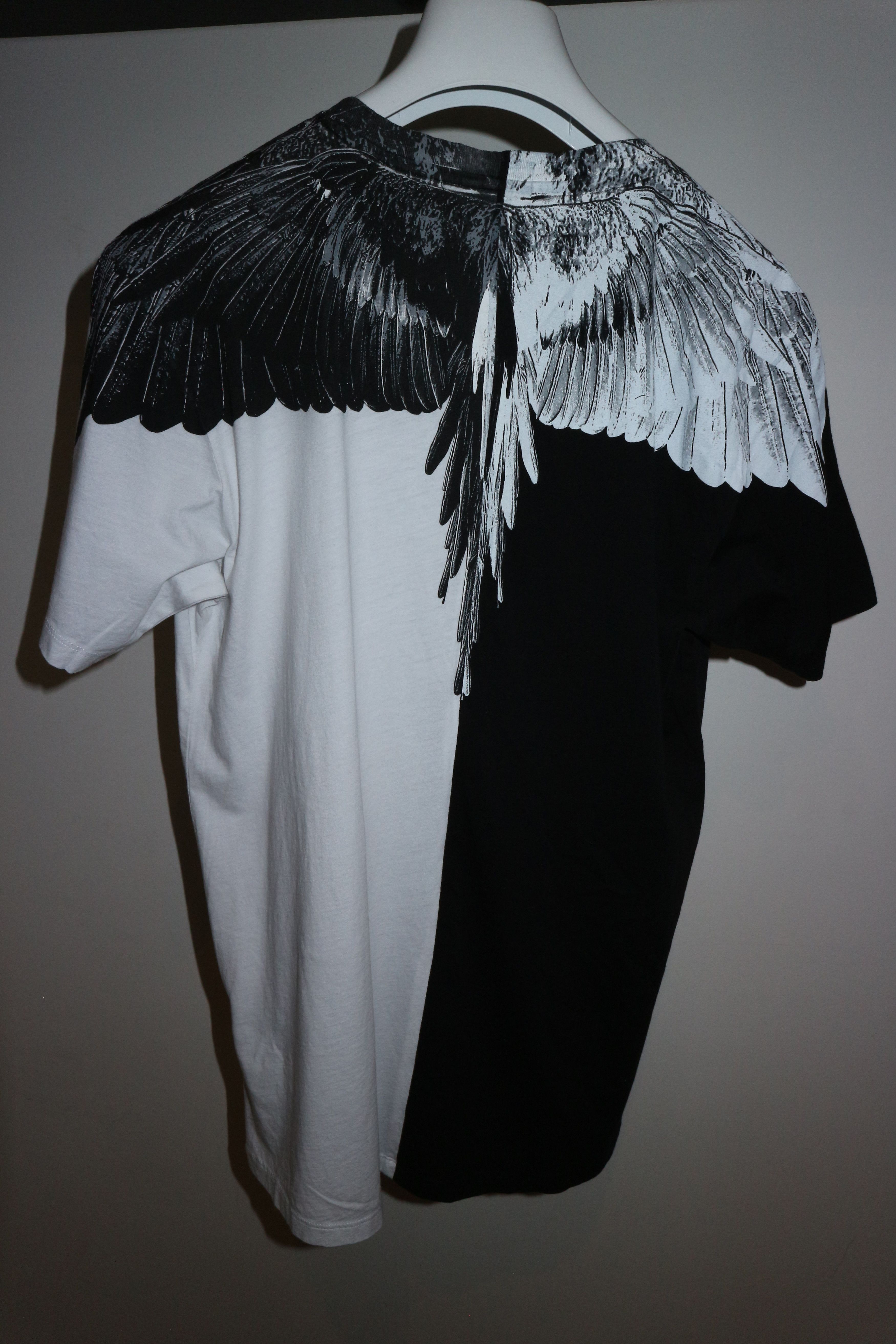 Marcelo Burlon Bicolor Alas print t-shirt Size US XXS / EU 40 - 6 Thumbnail