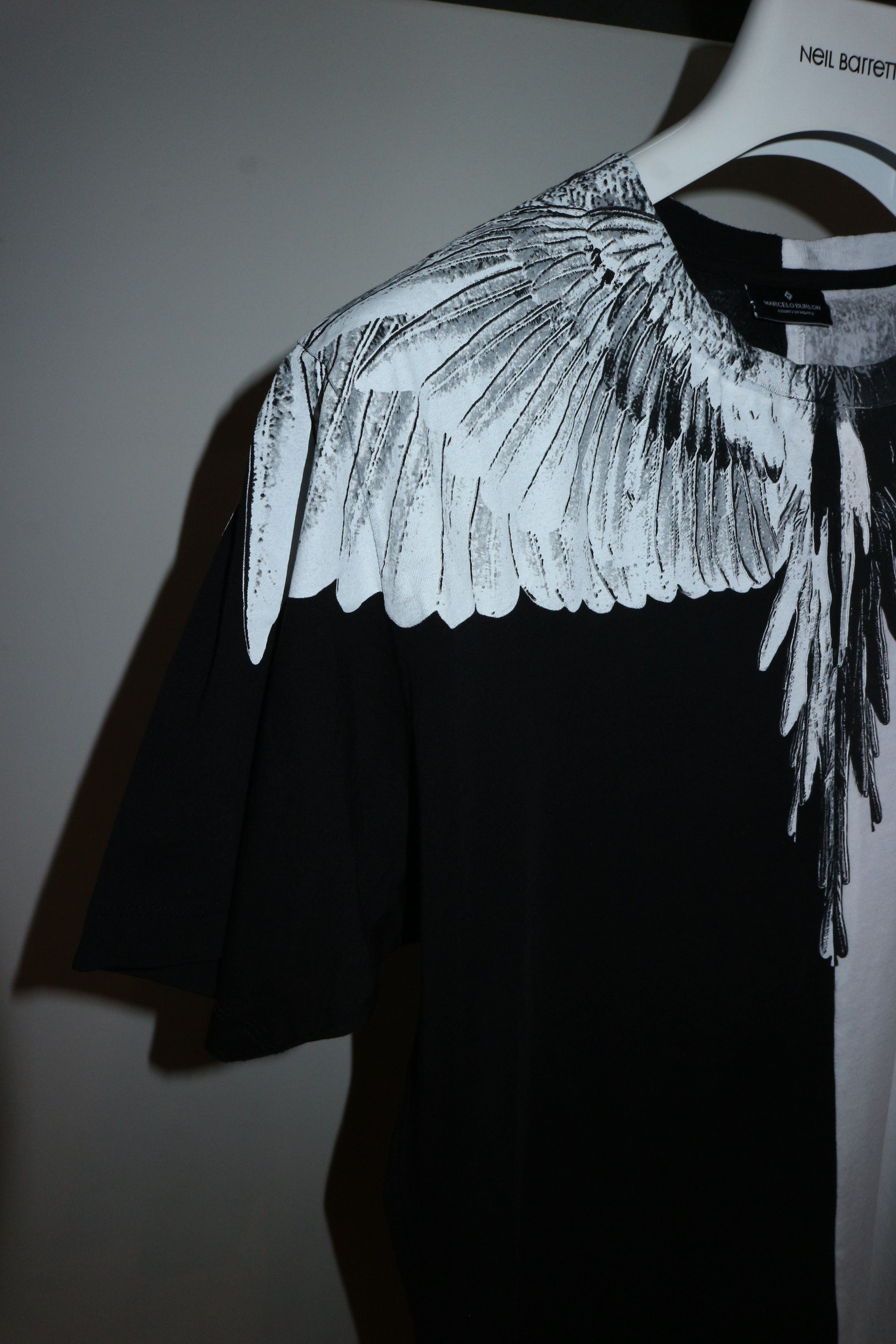 Marcelo Burlon Bicolor Alas print t-shirt Size US XXS / EU 40 - 3 Thumbnail