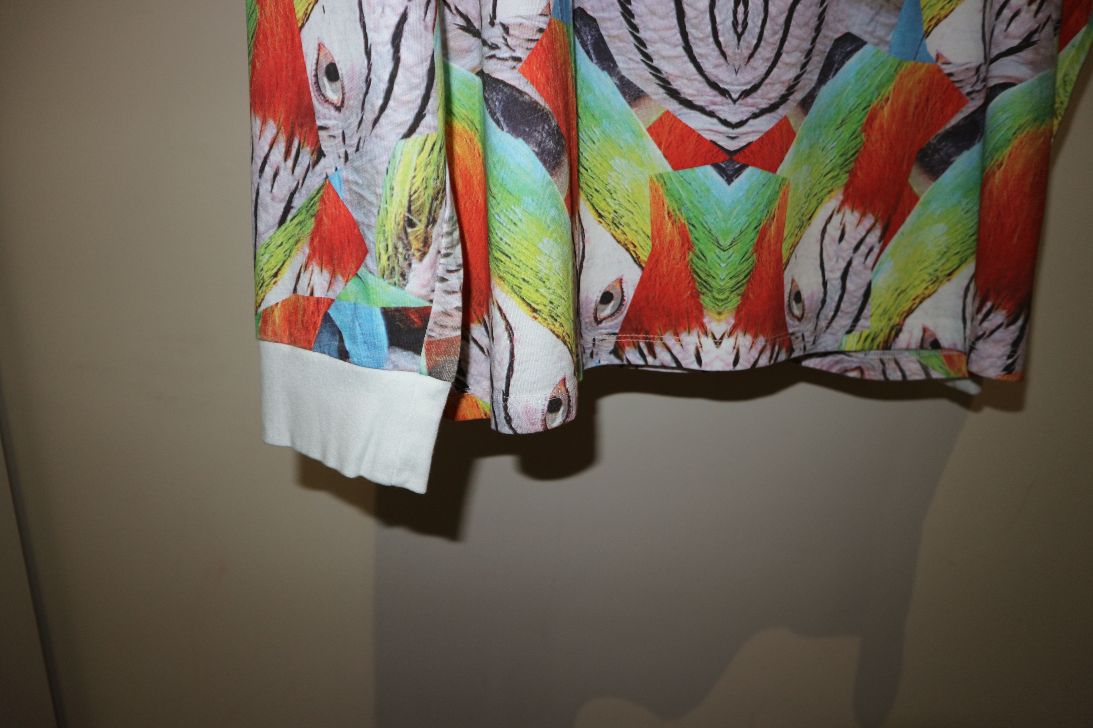 Marcelo Burlon parrot print longsleeve tshirt Size US M / EU 48-50 / 2 - 3 Thumbnail