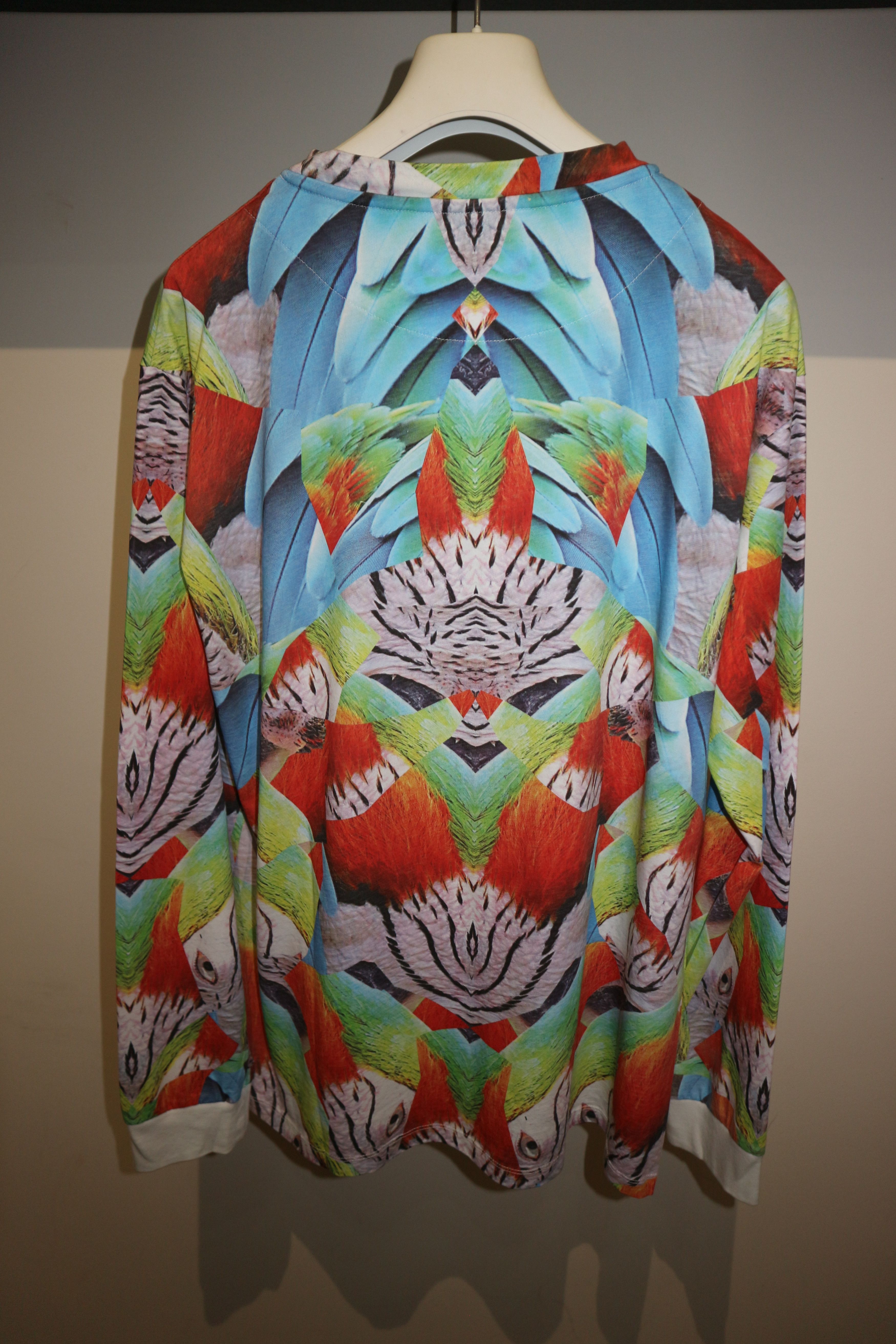 Marcelo Burlon parrot print longsleeve tshirt Size US M / EU 48-50 / 2 - 6 Thumbnail