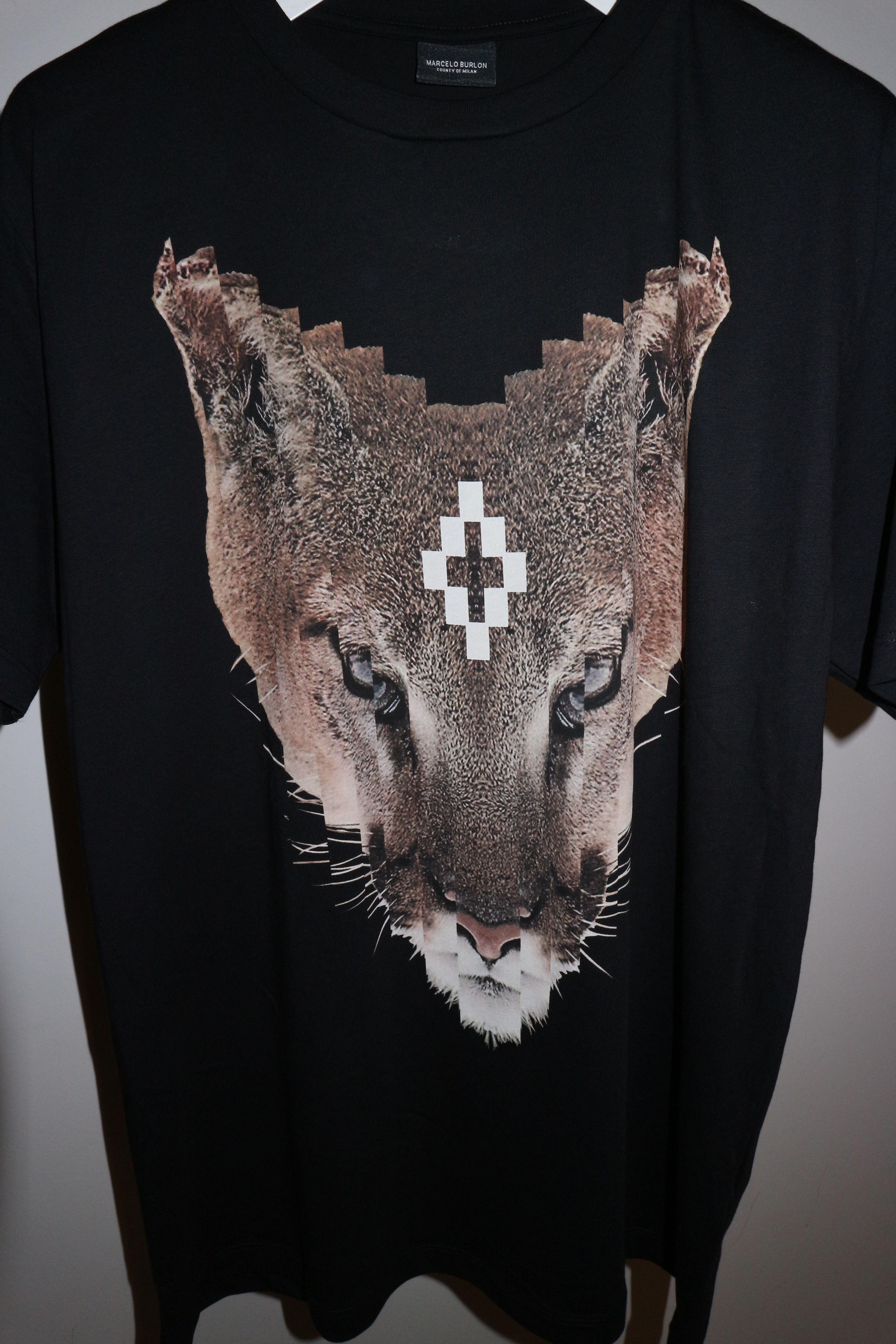 Marcelo Burlon Puma head print tshirt Size US S / EU 44-46 / 1 - 4 Thumbnail