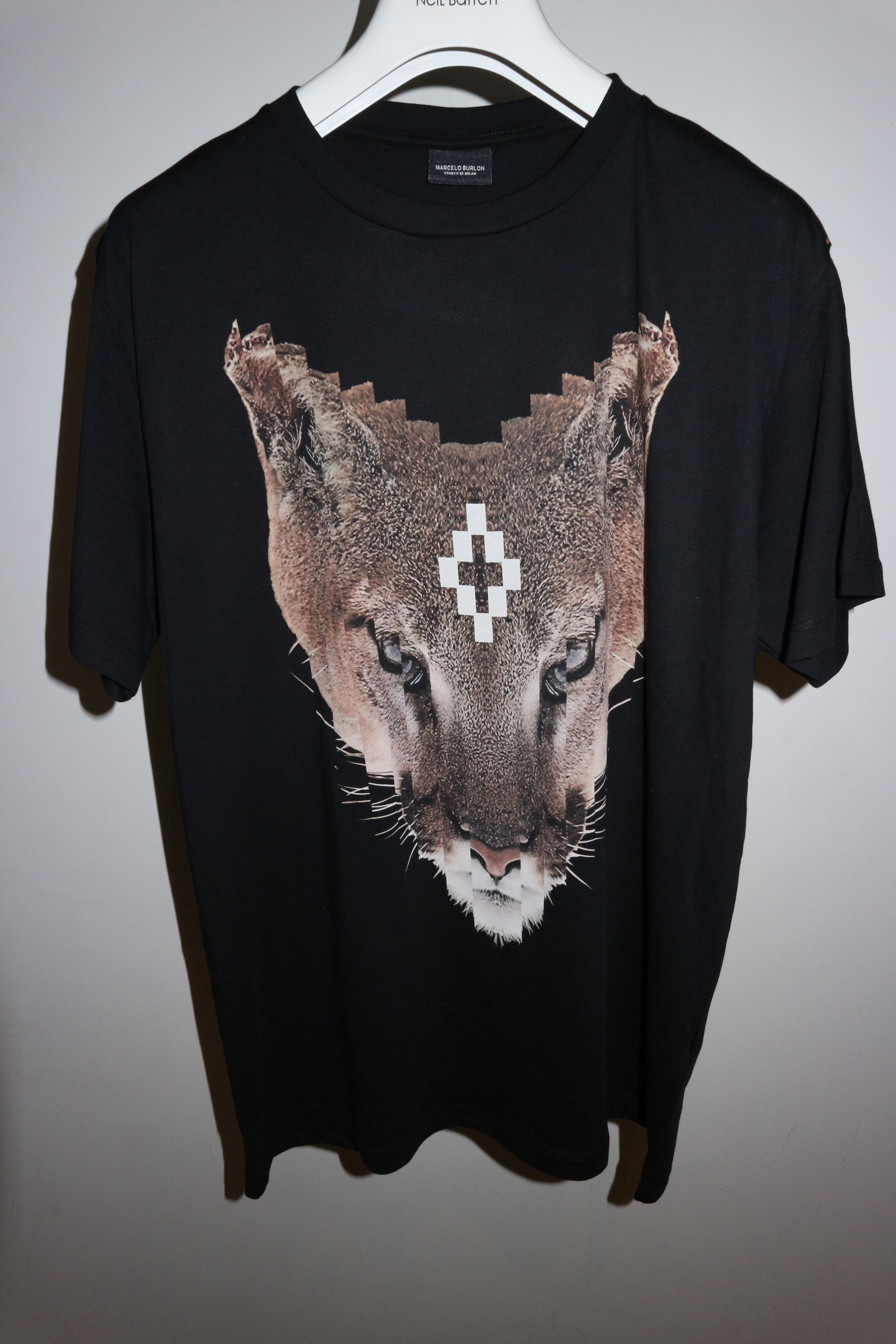 Marcelo Burlon Puma head print tshirt Size US S / EU 44-46 / 1 - 1 Thumbnail