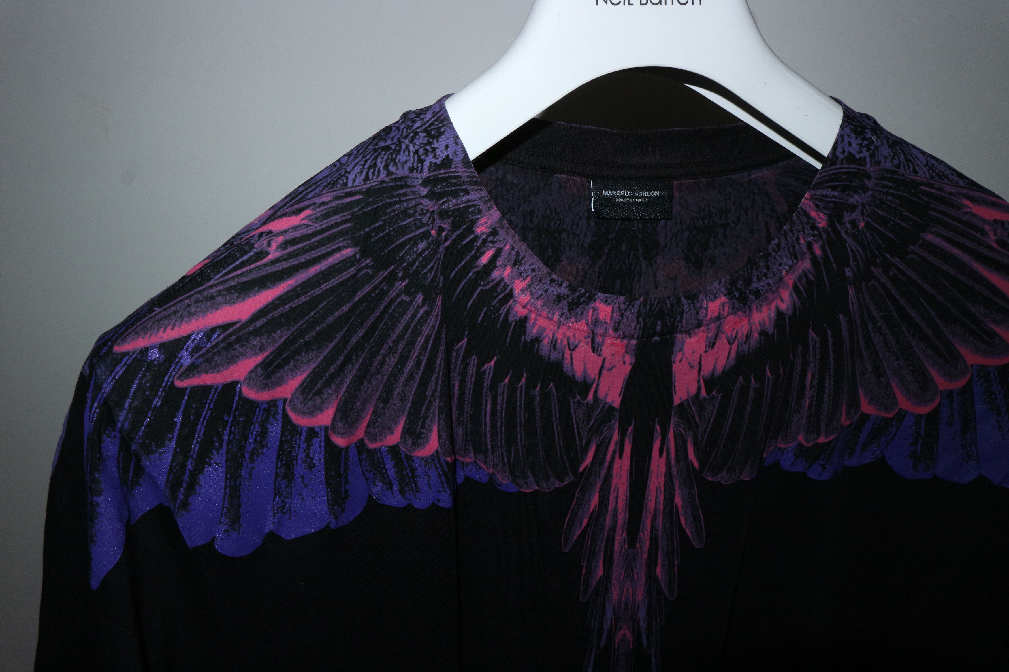 Marcelo Burlon Alas print t shirt Size US XXS / EU 40 - 2 Thumbnail