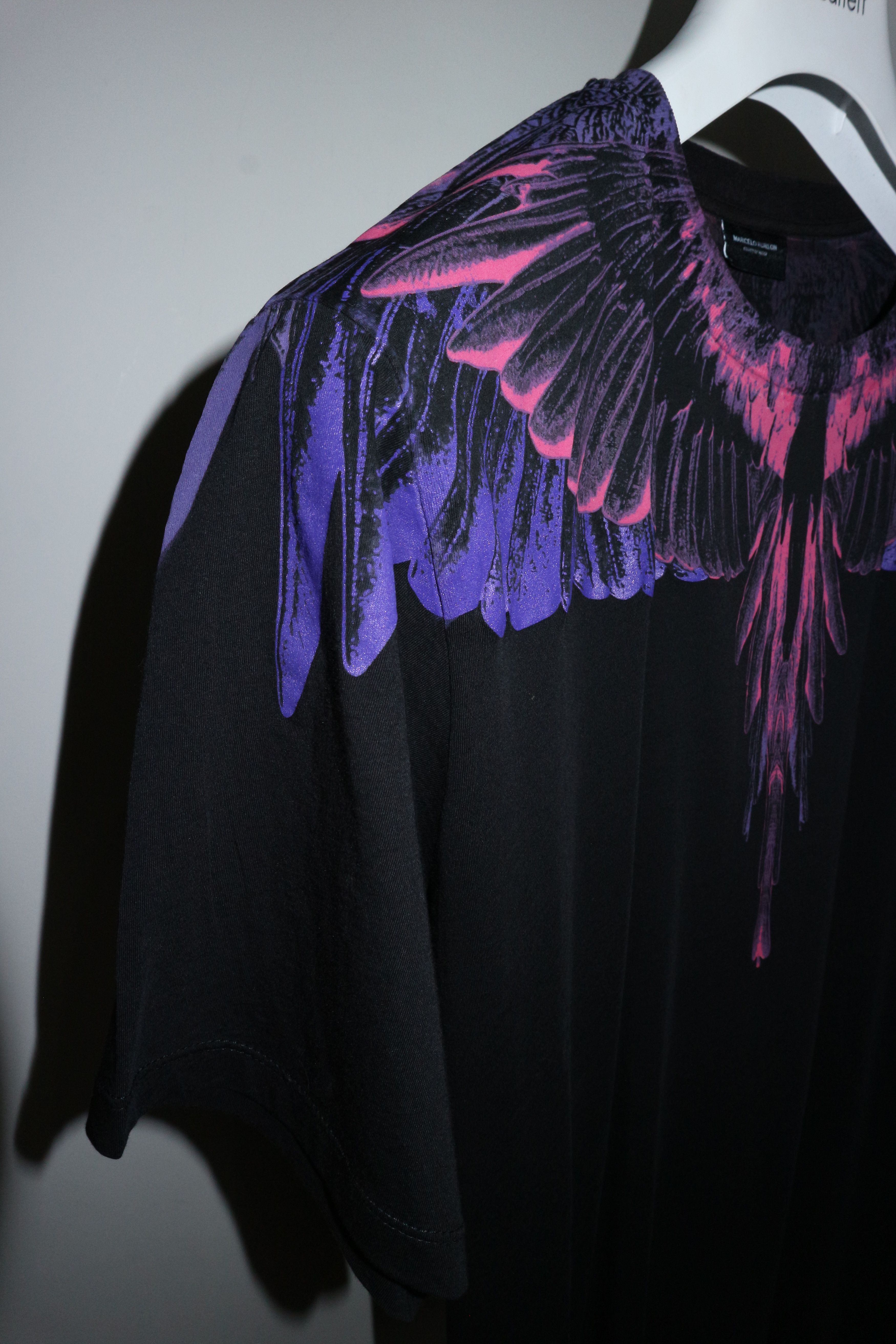 Marcelo Burlon Alas print t shirt Size US XXS / EU 40 - 4 Thumbnail