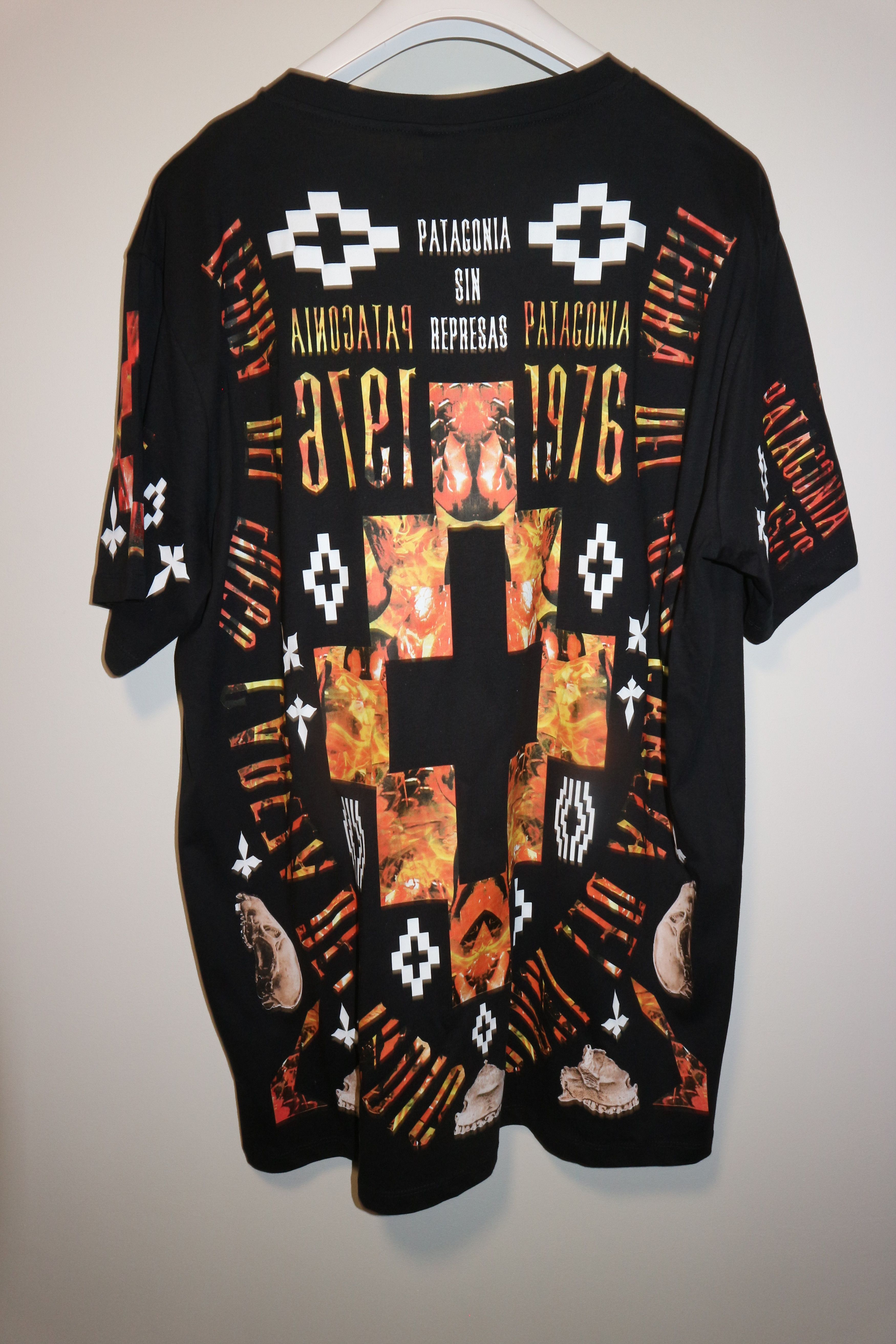 Marcelo Burlon Patagonia cross t-shirt Size US XL / EU 56 / 4 - 7 Thumbnail