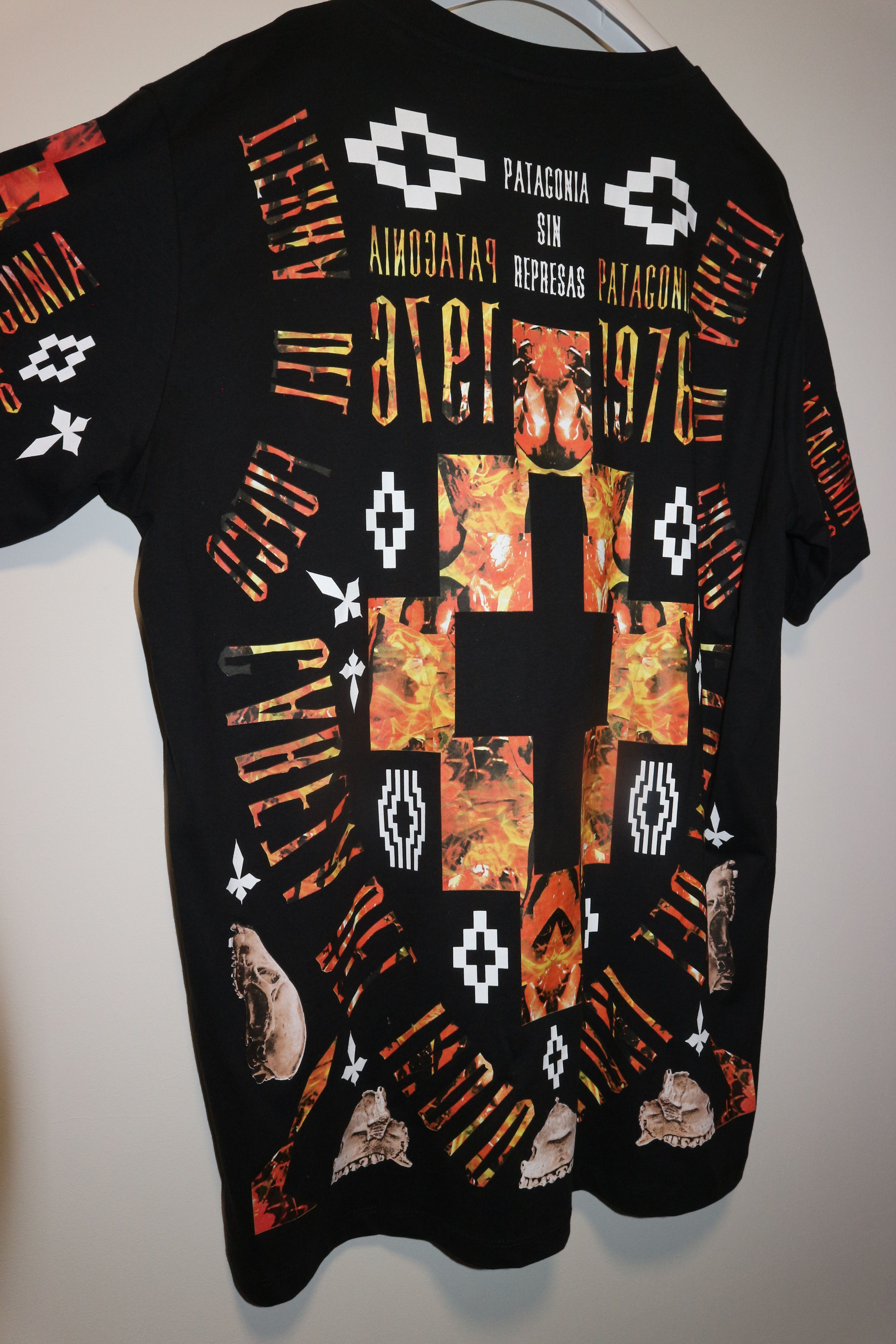 Marcelo Burlon Patagonia cross t-shirt Size US XL / EU 56 / 4 - 9 Thumbnail