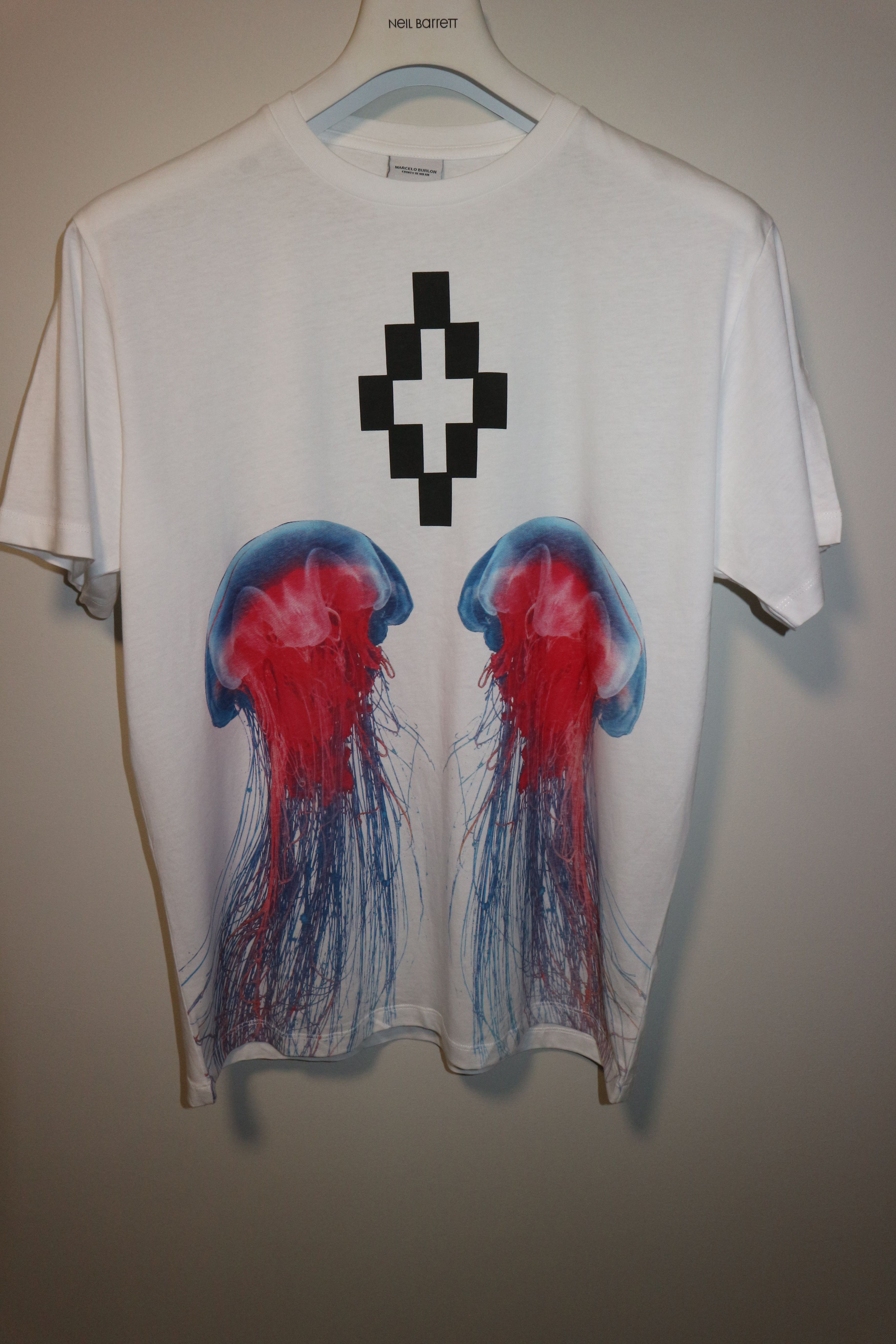 Marcelo Burlon Medusa print tshirt Size US S / EU 44-46 / 1 - 1 Thumbnail