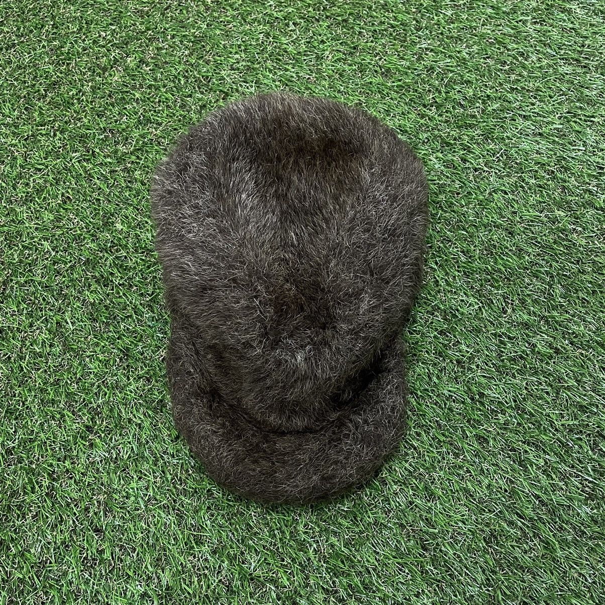 Vintage Vintage 90s Mohair Beanie Grunge Streetwear Black Logo OS Size ONE SIZE - 2 Thumbnail