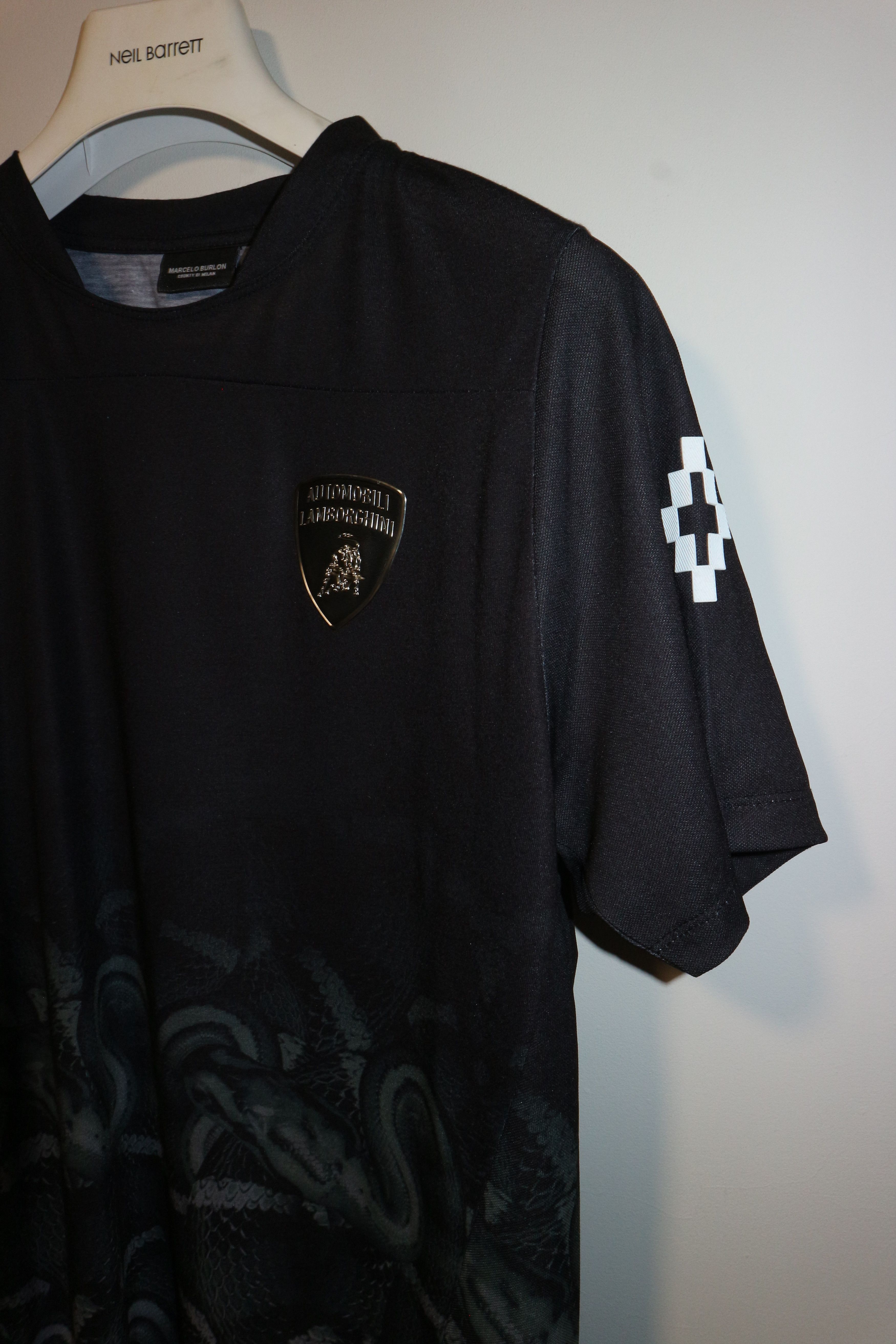 Marcelo Burlon Lamborghini snake print t-shirt Size US M / EU 48-50 / 2 - 2 Thumbnail