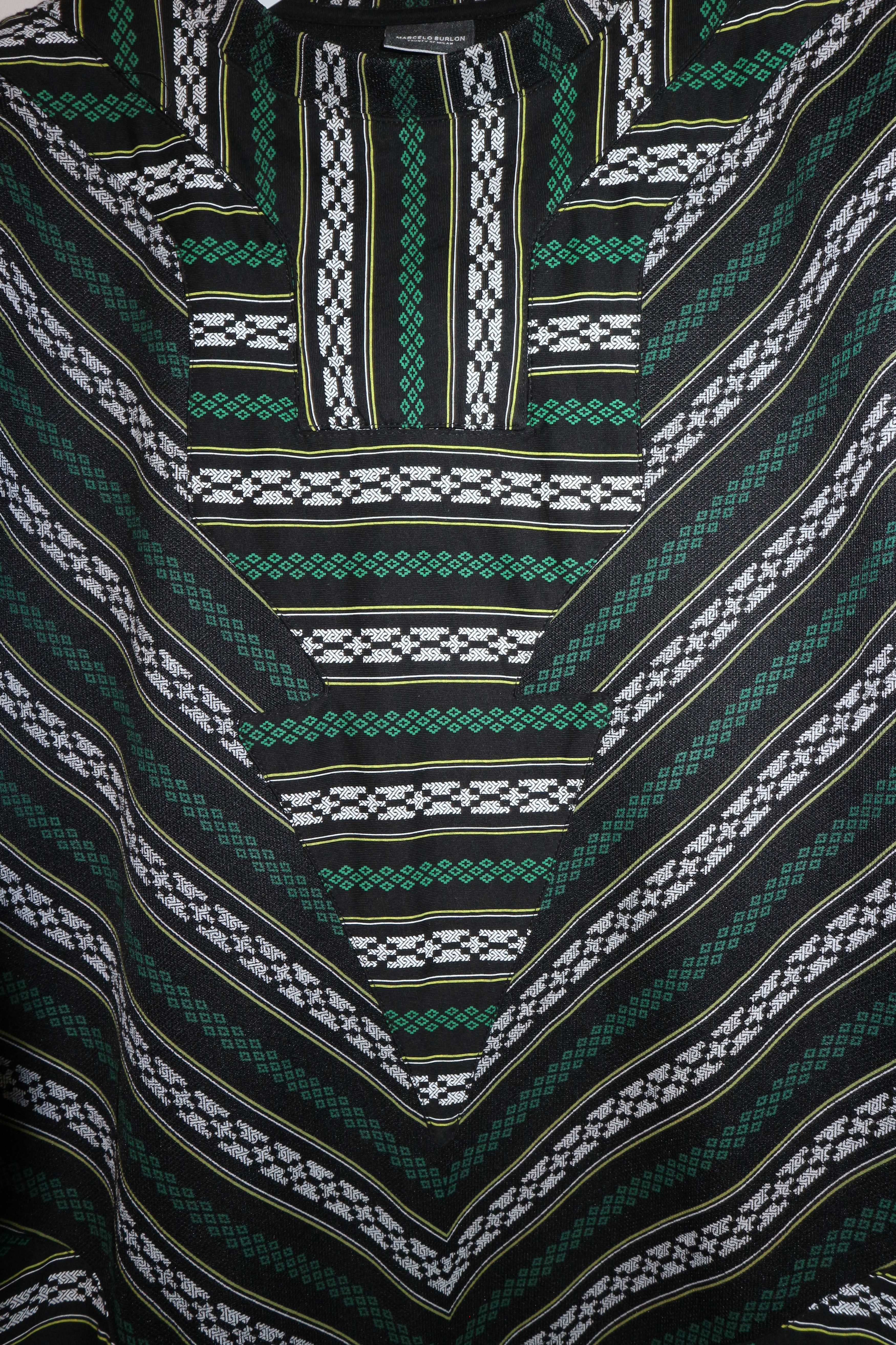 Marcelo Burlon Jacquard inserts sweatshirt Size US M / EU 48-50 / 2 - 3 Thumbnail