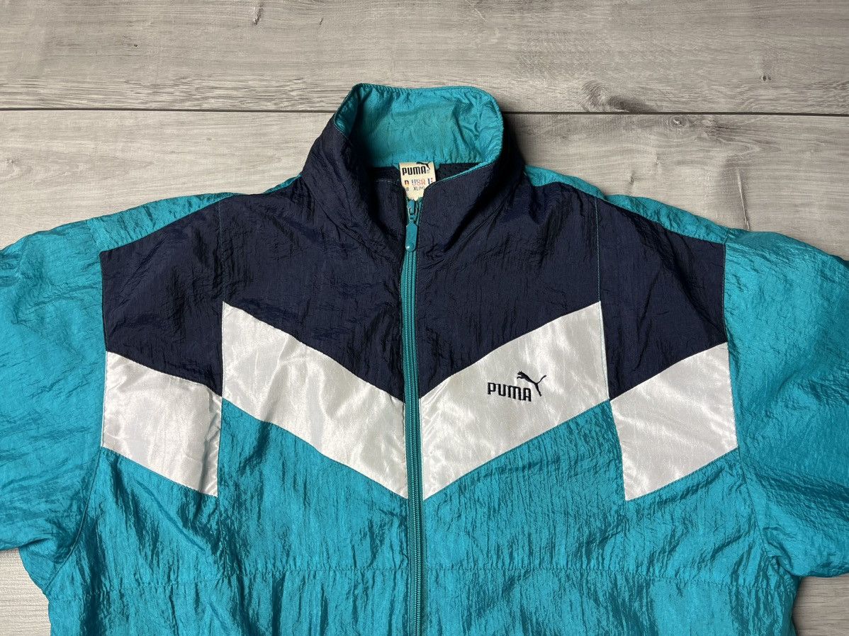 Puma Puma vintage track jacket windbreaker size Medium Size US M / EU 48-50 / 2 - 3 Thumbnail