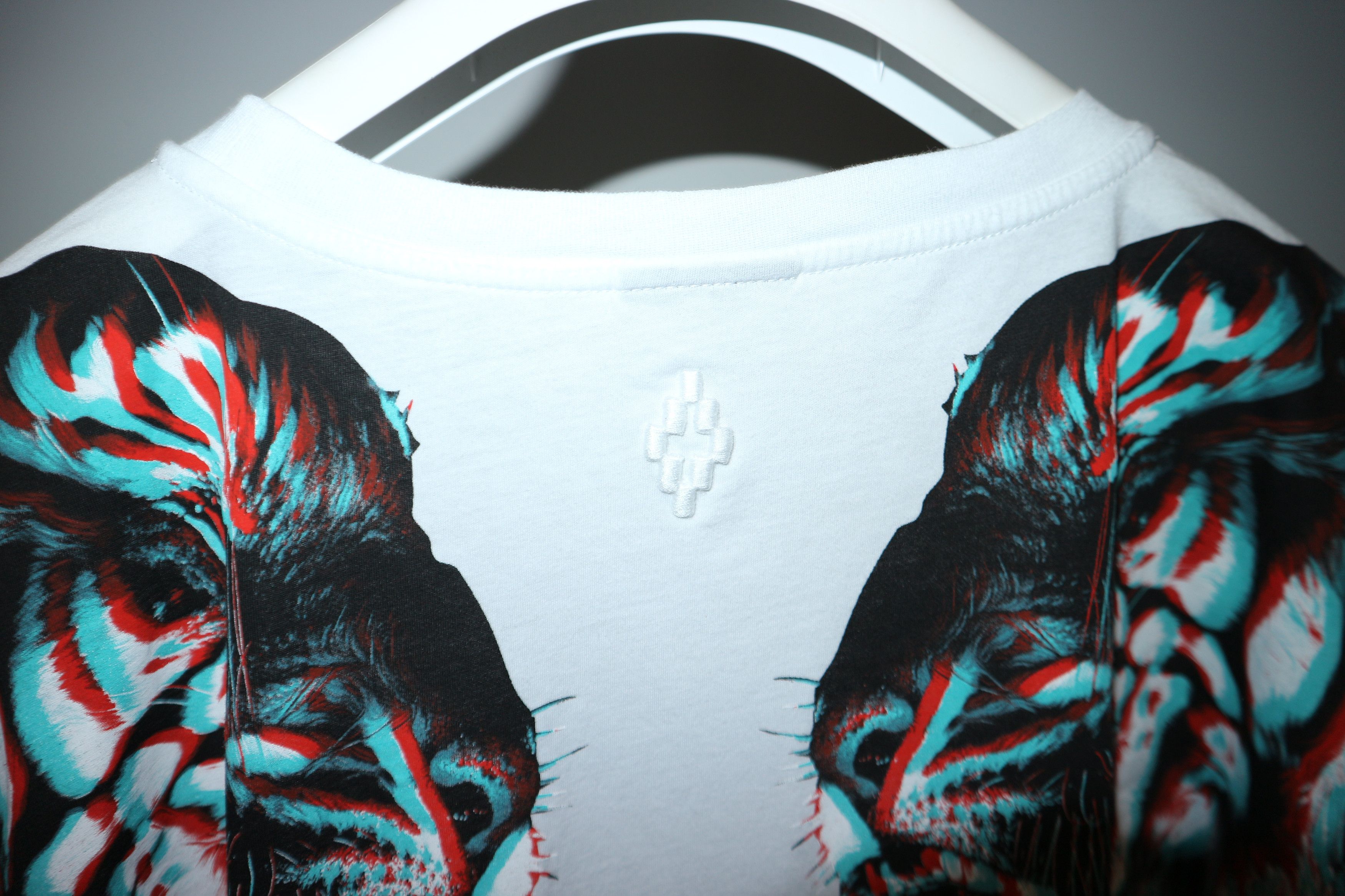 Marcelo Burlon oversized tiger print t-shirt Size US L / EU 52-54 / 3 - 5 Thumbnail