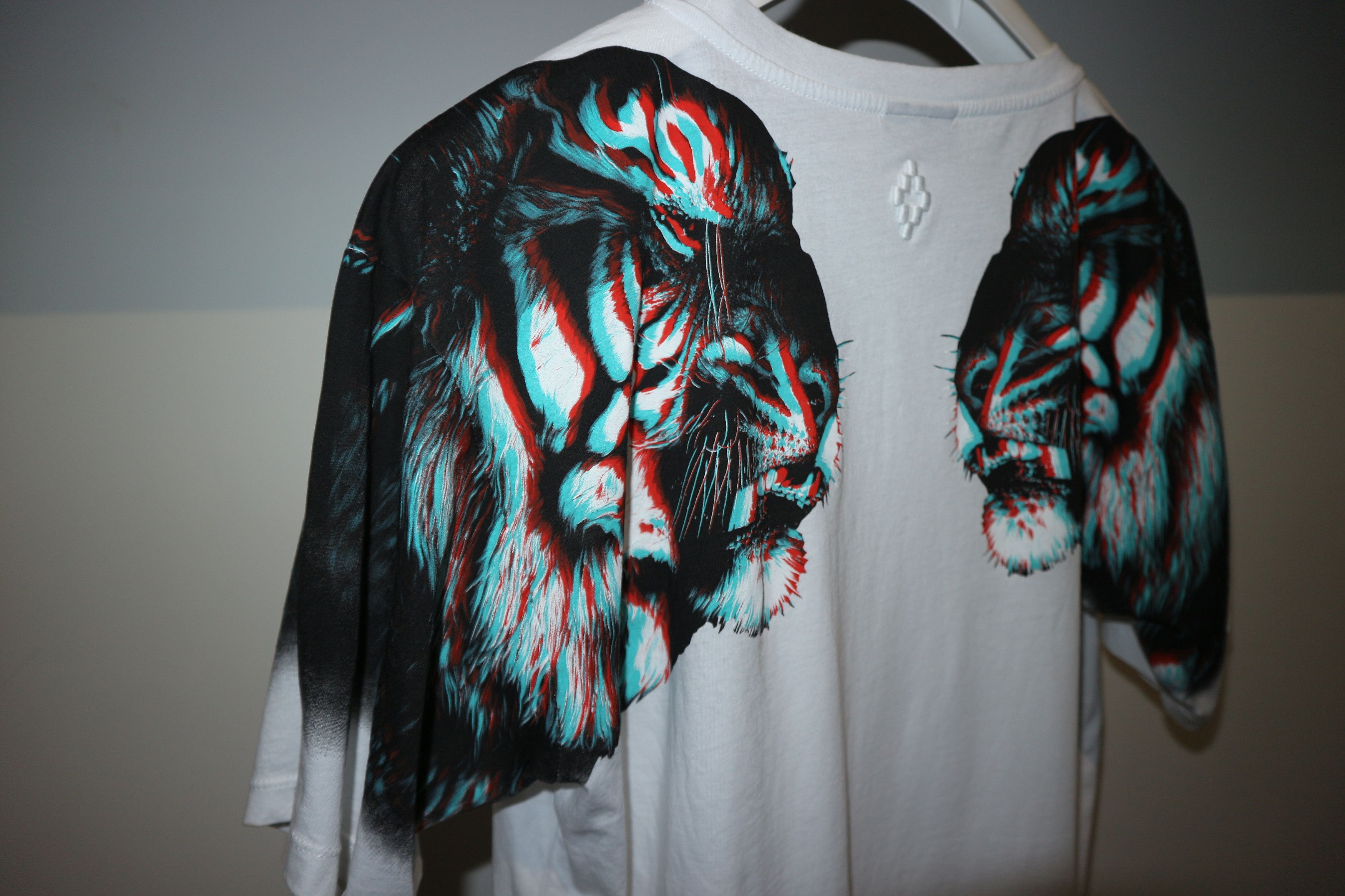 Marcelo Burlon oversized tiger print t-shirt Size US L / EU 52-54 / 3 - 7 Thumbnail