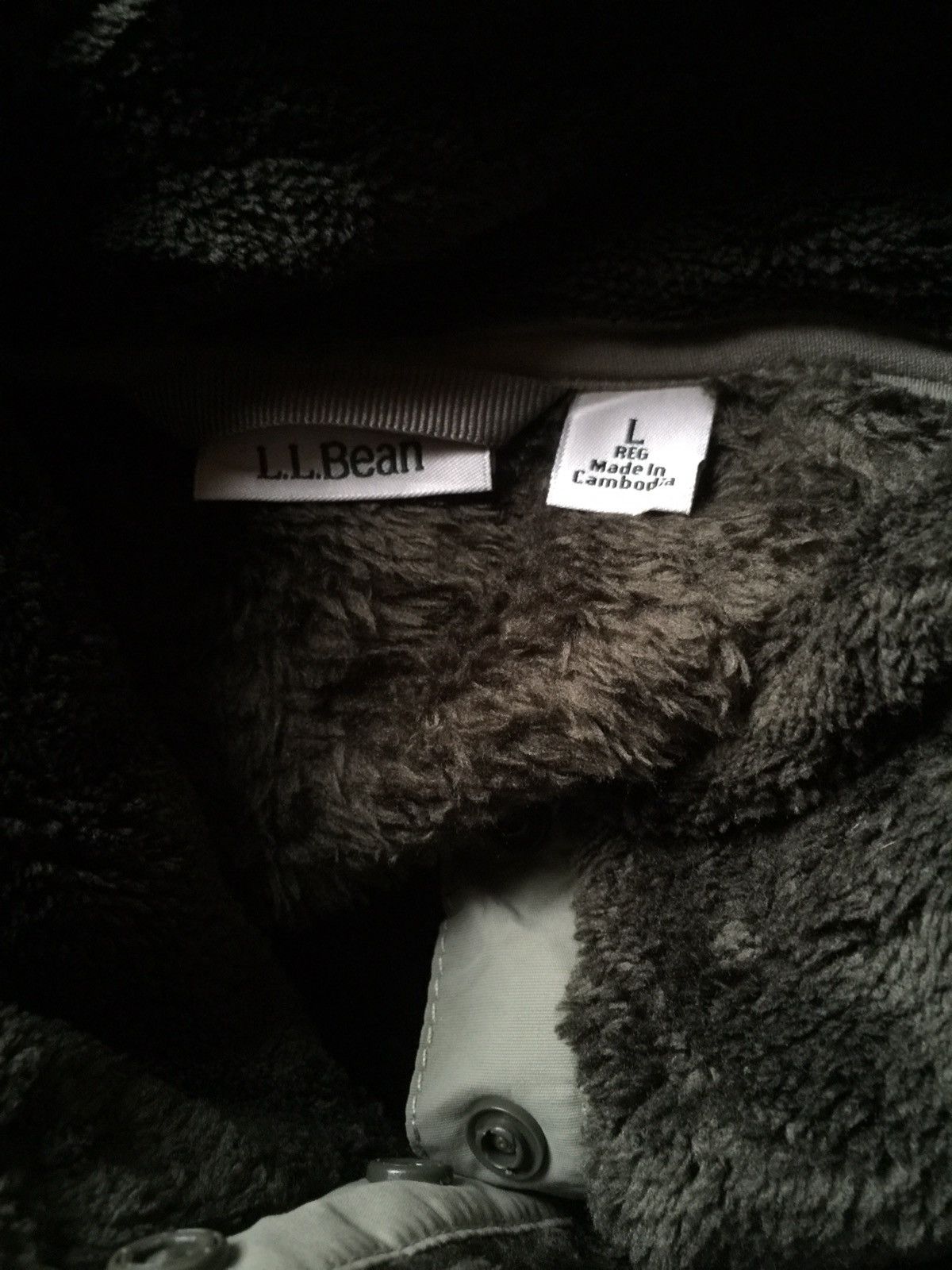 L.L. Bean × Vintage L.L.Bean Fleece Pullover Snap Button Rare Size US M / EU 48-50 / 2 - 3 Thumbnail
