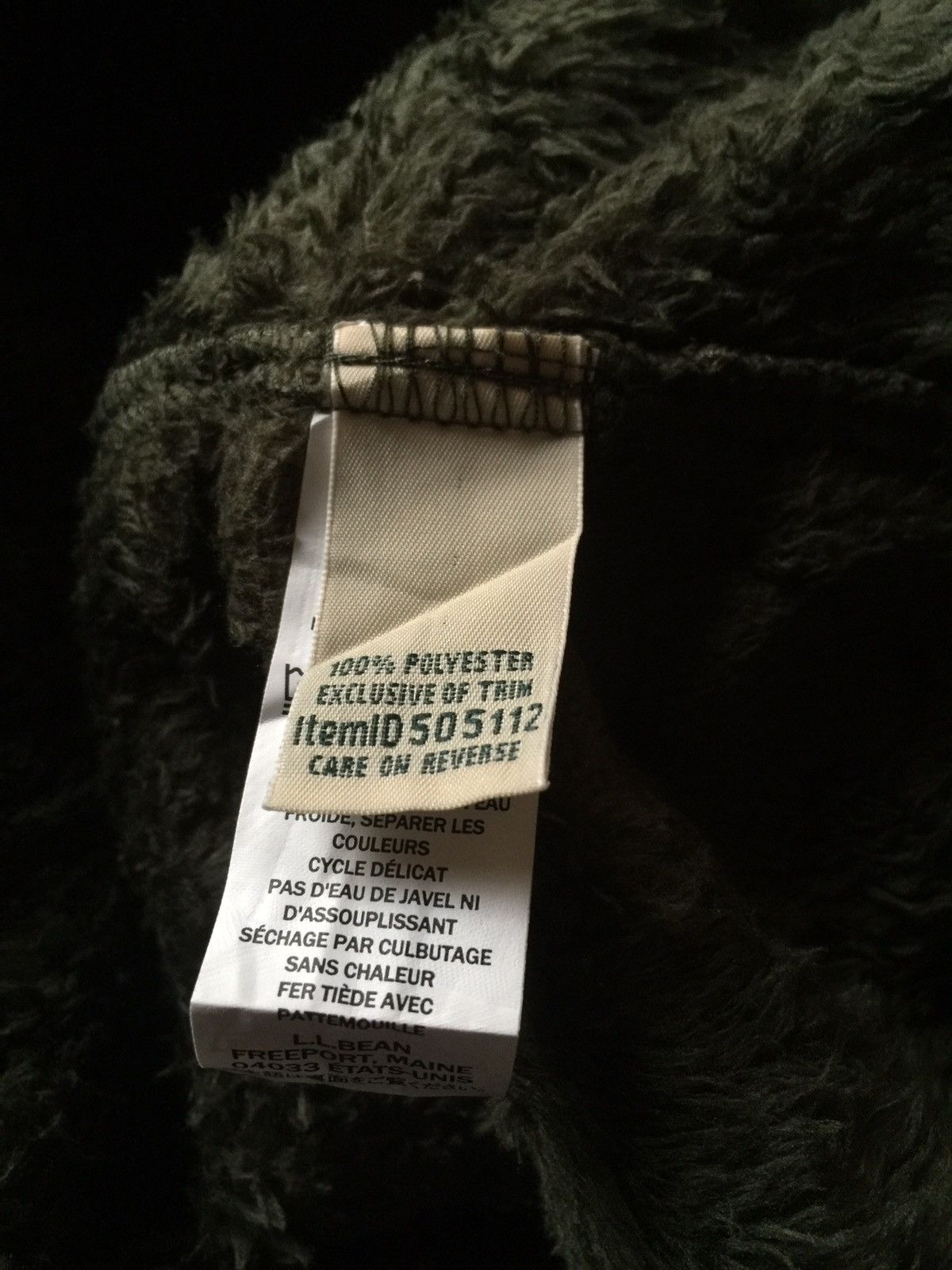 L.L. Bean × Vintage L.L.Bean Fleece Pullover Snap Button Rare Size US M / EU 48-50 / 2 - 4 Thumbnail