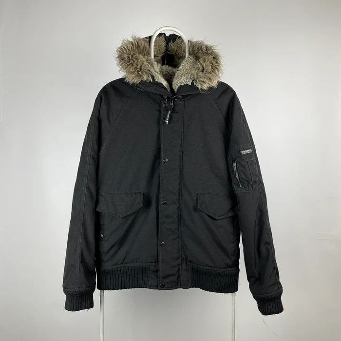 Woolrich Woolen Mills Woolrich jonh rich bros bomber jacket down size Large Size US L / EU 52-54 / 3 - 1 Thumbnail