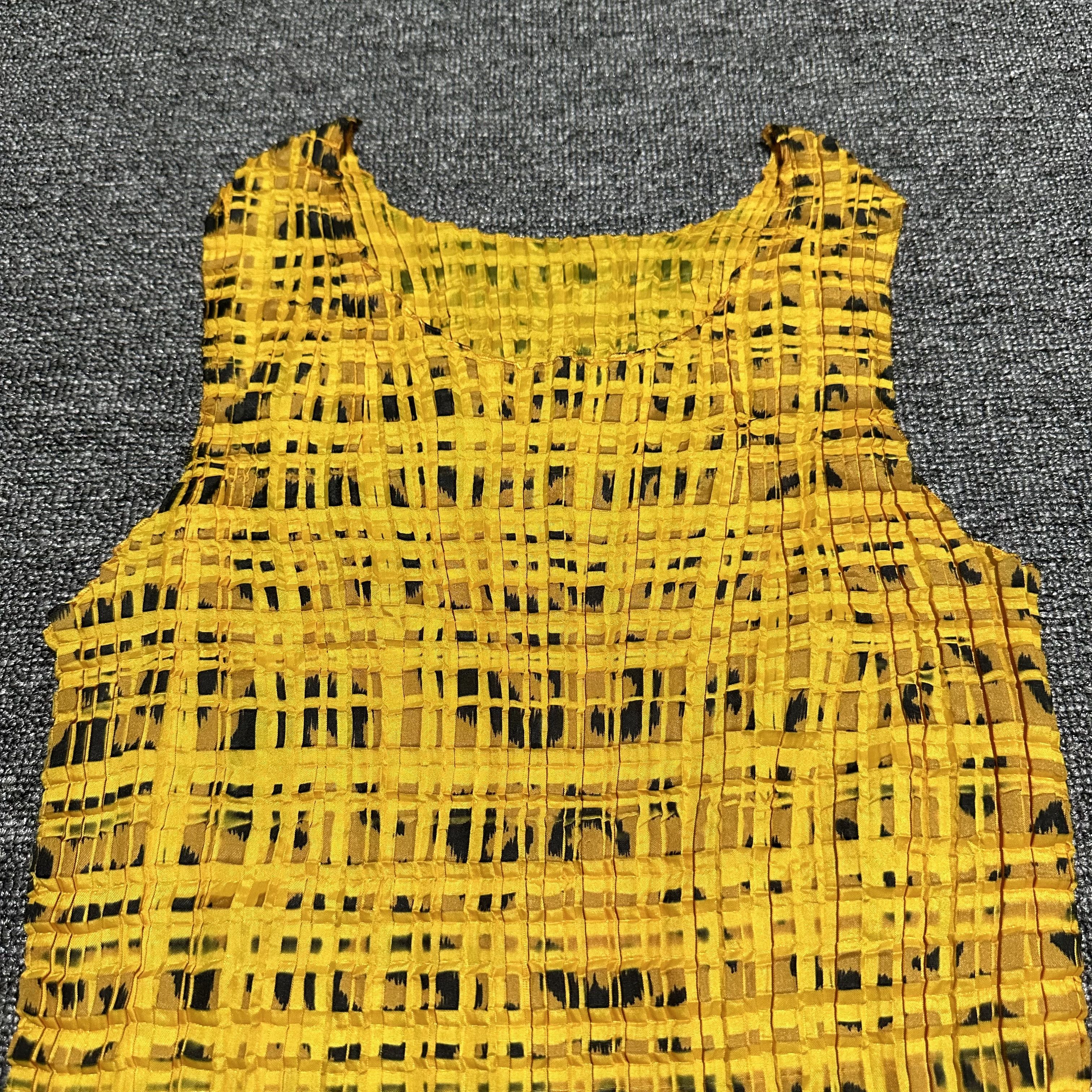 Designer × Japanese Brand × Pleats Please Issey Miyake Vintage Collezioni Maison De Toile Pleats Please Size S / US 4 / IT 40 - 2 Thumbnail
