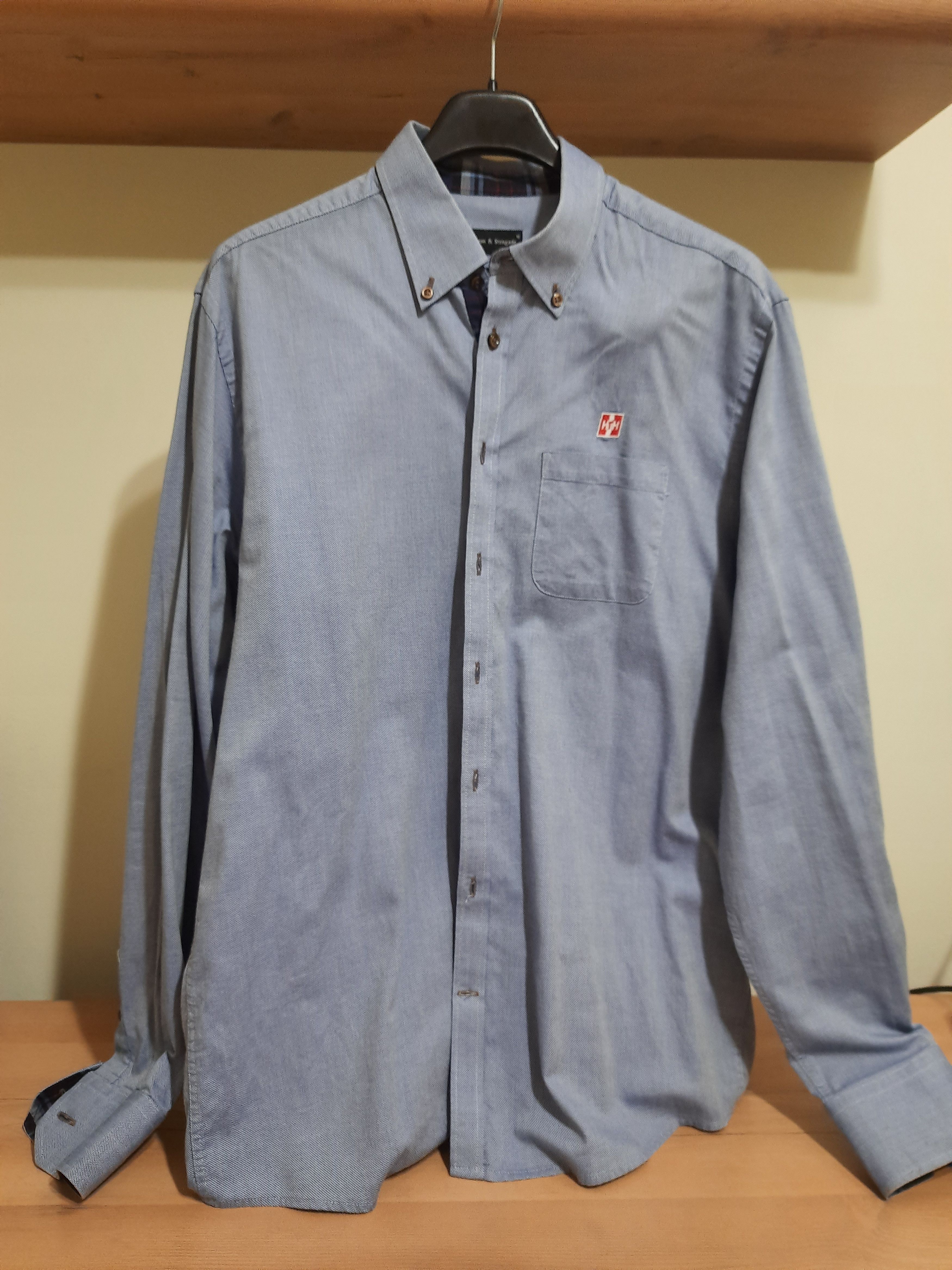 Designer Shirt Bruun and Stengade Size US L / EU 52-54 / 3 - 1 Thumbnail