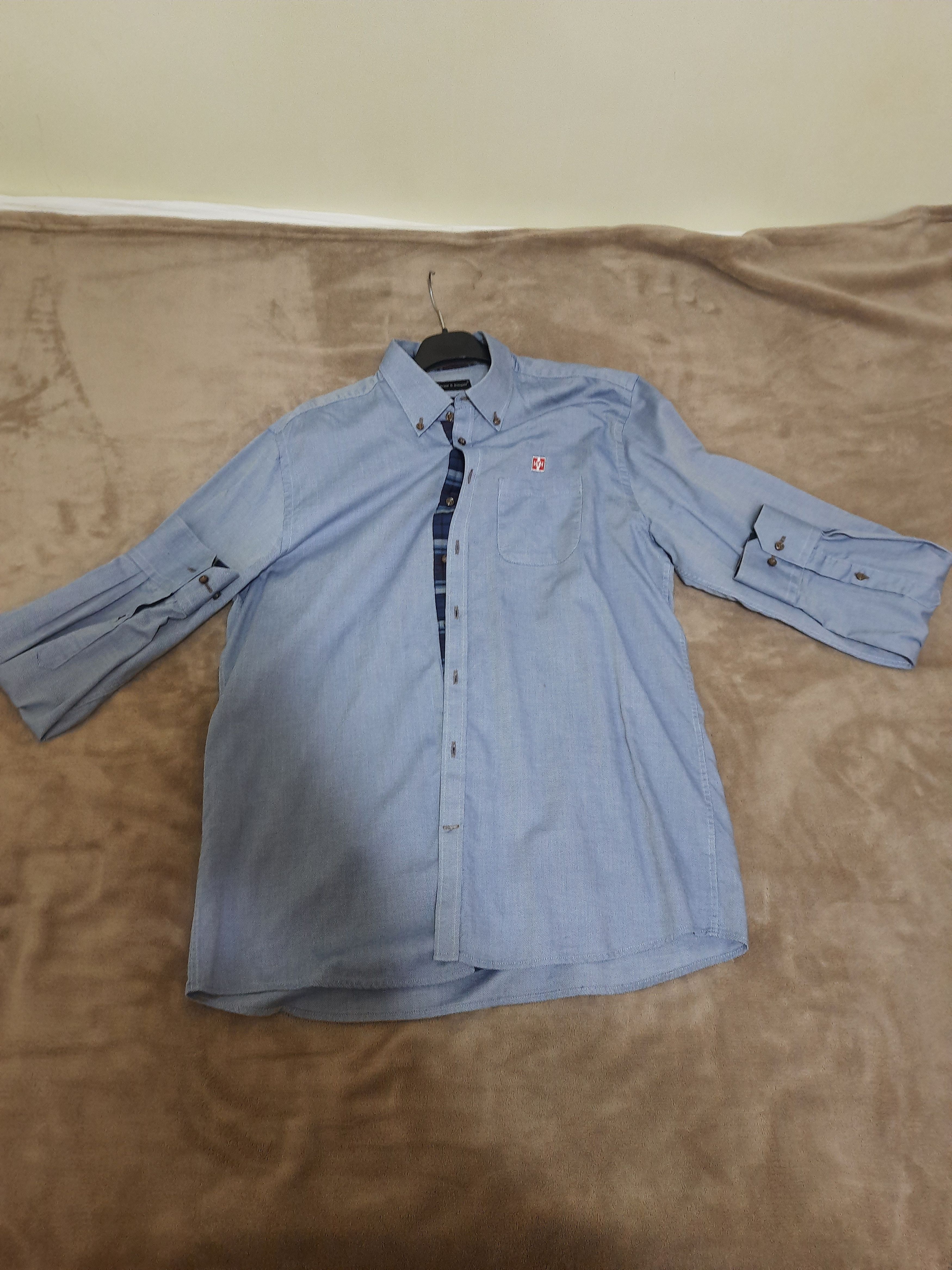 Designer Shirt Bruun and Stengade Size US L / EU 52-54 / 3 - 4 Thumbnail