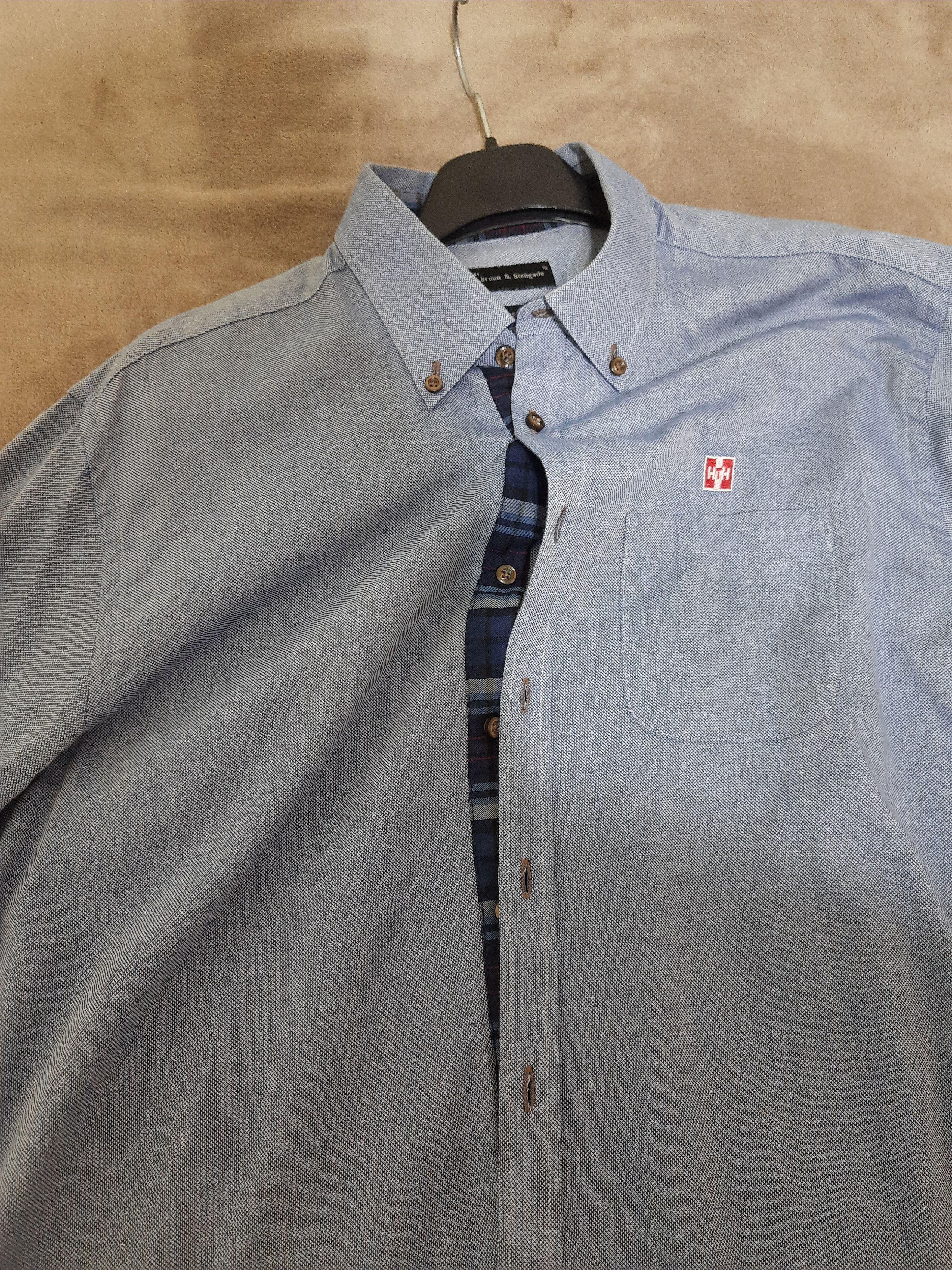 Designer Shirt Bruun and Stengade Size US L / EU 52-54 / 3 - 7 Thumbnail