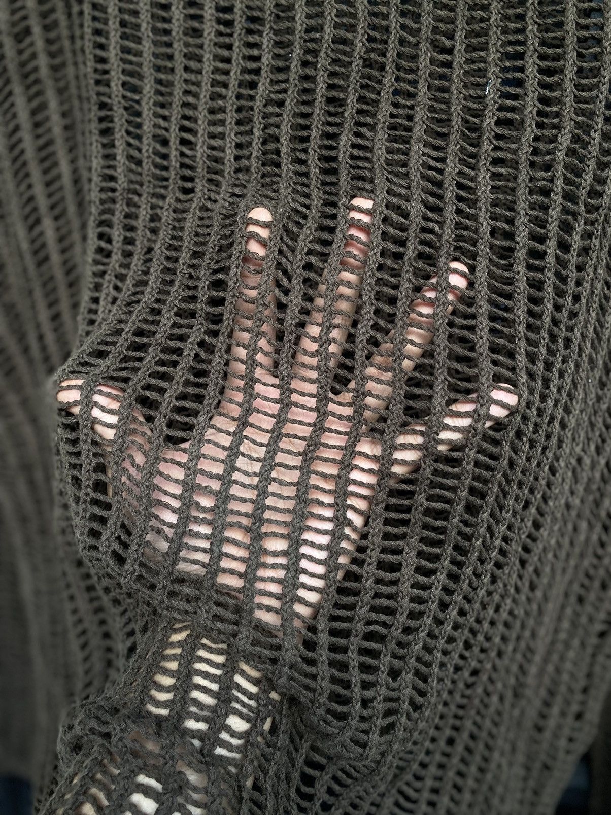 Beauty Beast × Hysteric Glamour × Japanese Brand Japanese Brand Hunch Fishnet Grunge Punk Sesitionaries Knit Size US M / EU 48-50 / 2 - 5 Thumbnail