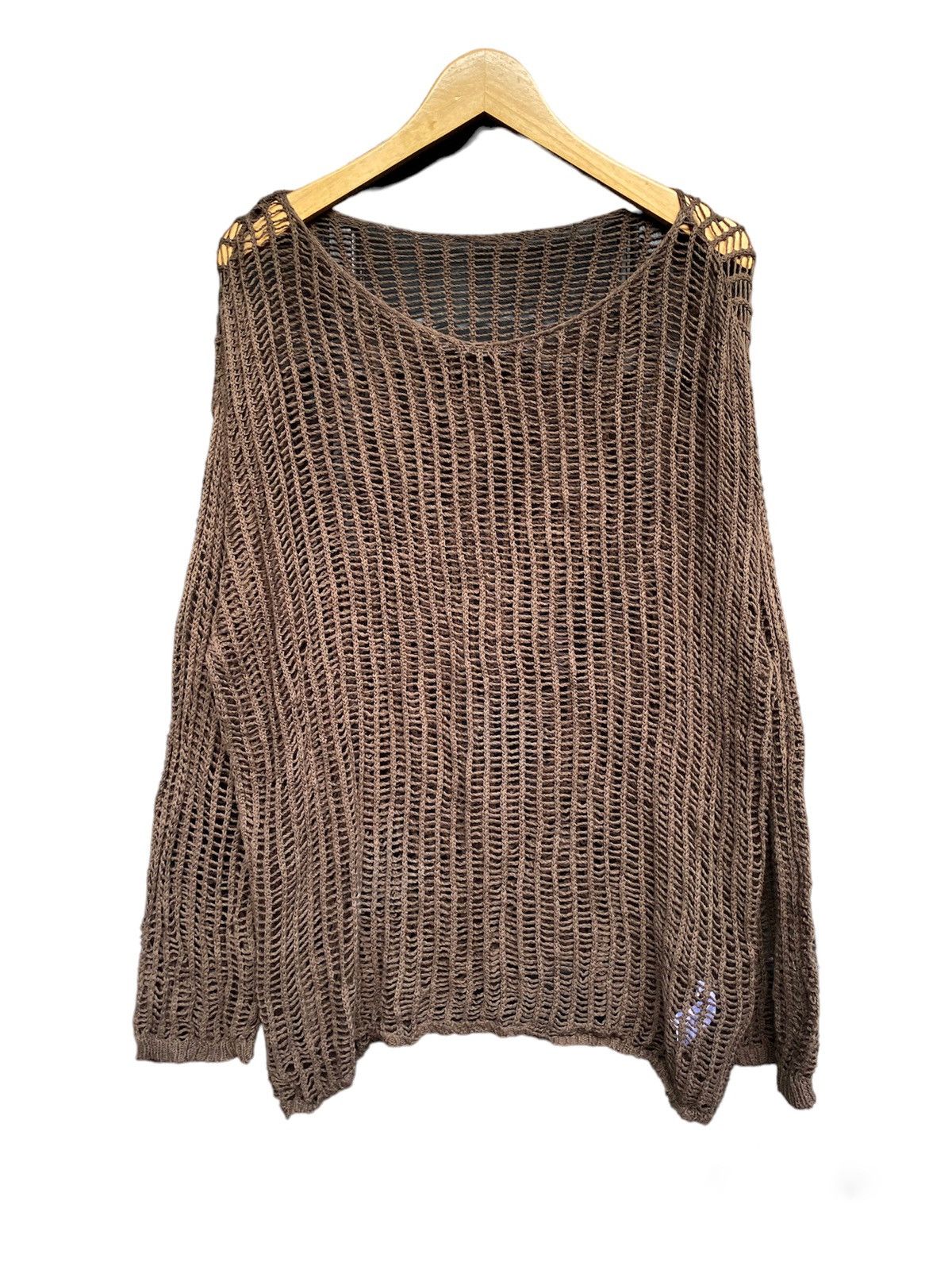 Beauty Beast × Hysteric Glamour × Japanese Brand Japanese Brand Hunch Fishnet Grunge Punk Sesitionaries Knit Size US M / EU 48-50 / 2 - 3 Thumbnail