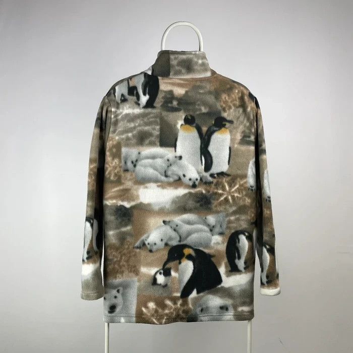 Woolf Animal fleece jacket bears band tee vintage size Large Size US L / EU 52-54 / 3 - 2 Thumbnail