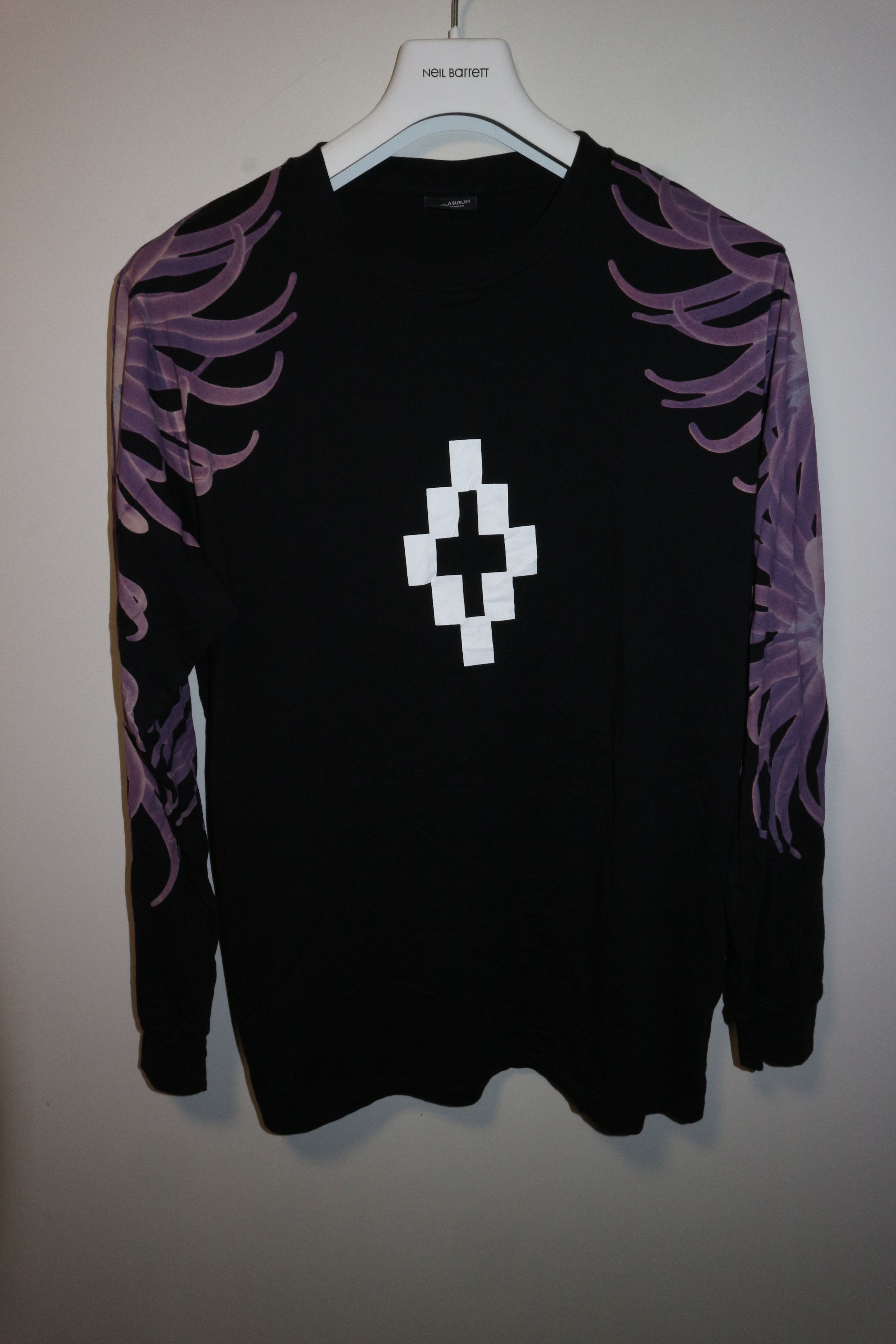 Marcelo Burlon Oversized print print t-shirt Size US S / EU 44-46 / 1 - 1 Thumbnail