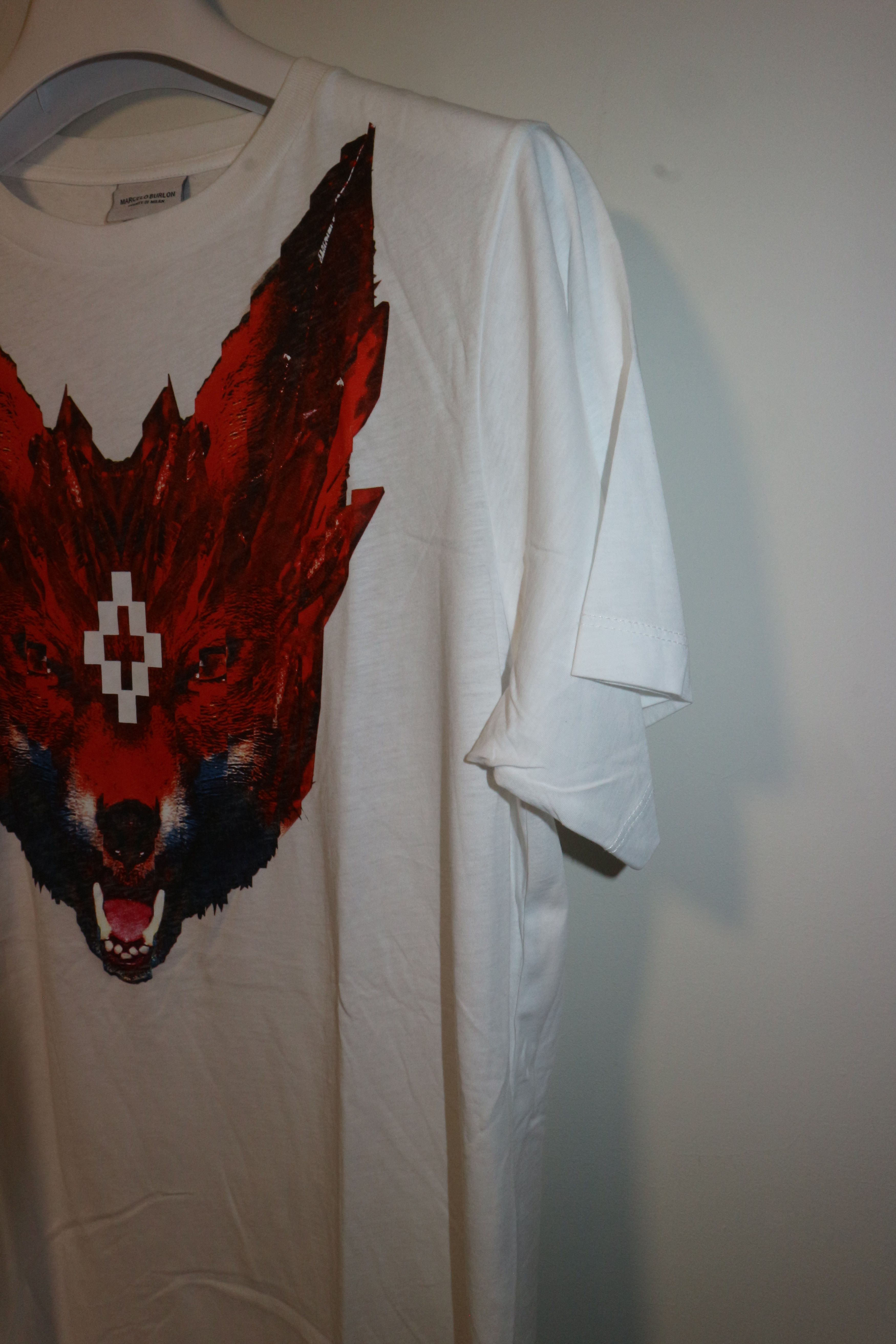 Marcelo Burlon Fox head print t-shirt Size US S / EU 44-46 / 1 - 4 Thumbnail