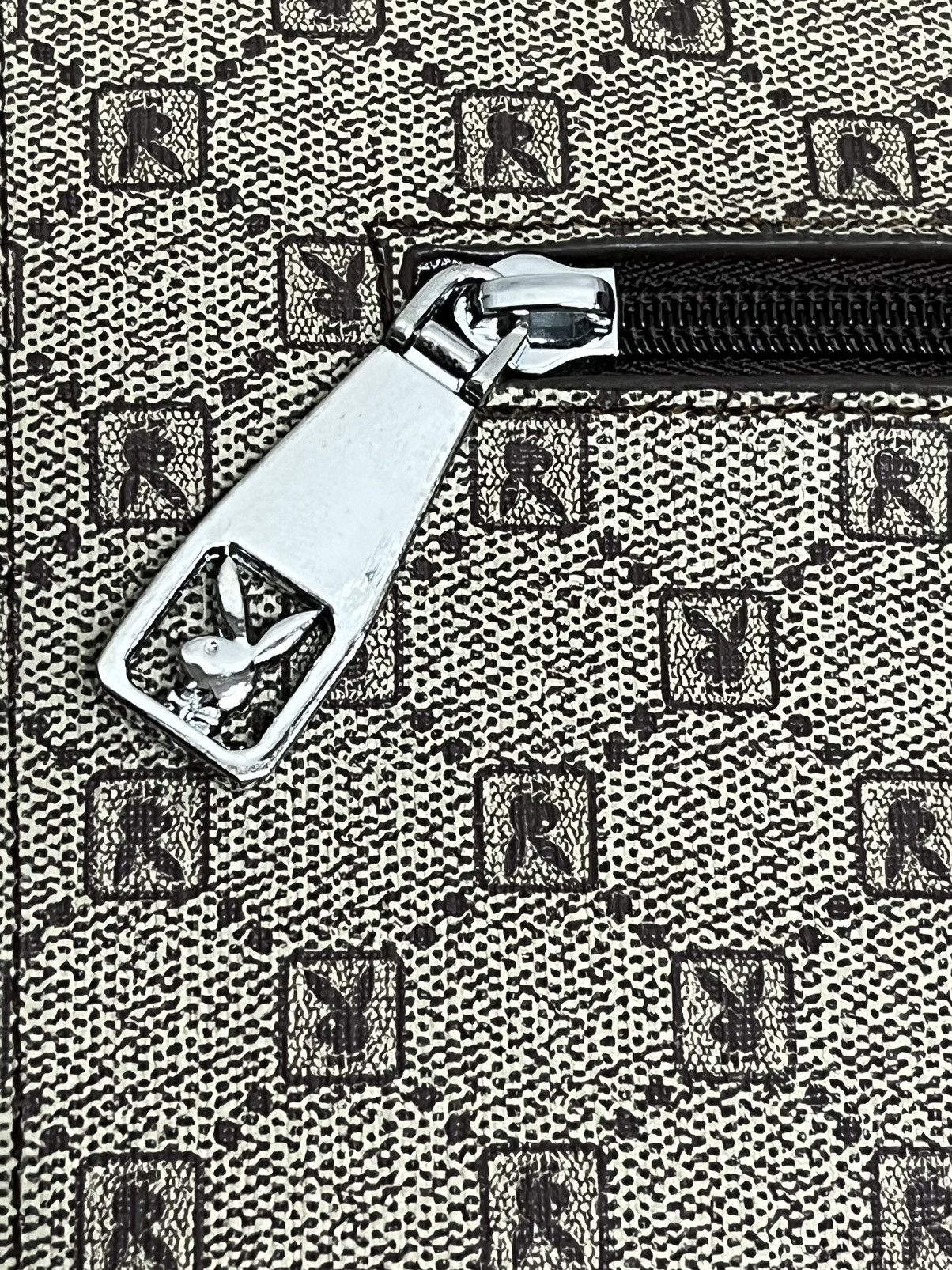 Playboy PLAYBOY x GUCCI Stripes Style Monogram Leather Document Bag Size ONE SIZE - 6 Thumbnail