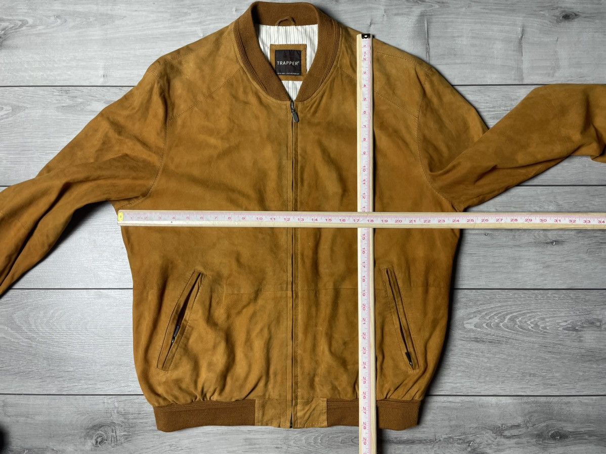 Leather Trapper leather jacket band tee size Large Size US L / EU 52-54 / 3 - 4 Thumbnail