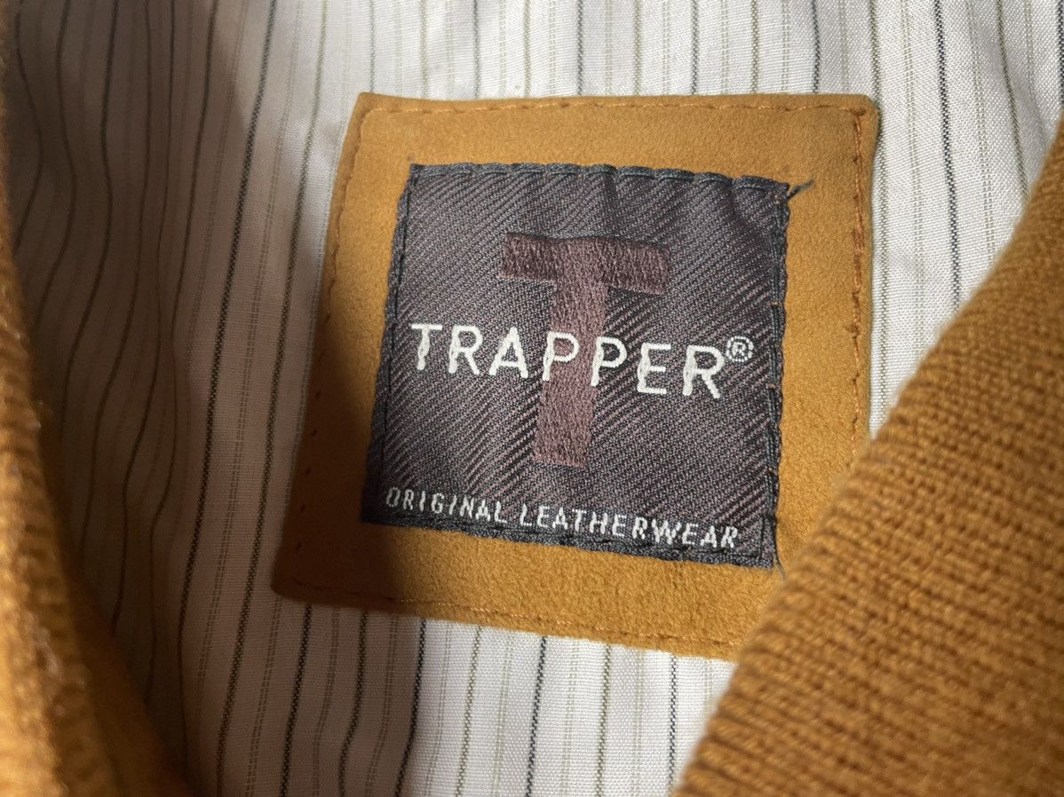 Leather Trapper leather jacket band tee size Large Size US L / EU 52-54 / 3 - 5 Thumbnail