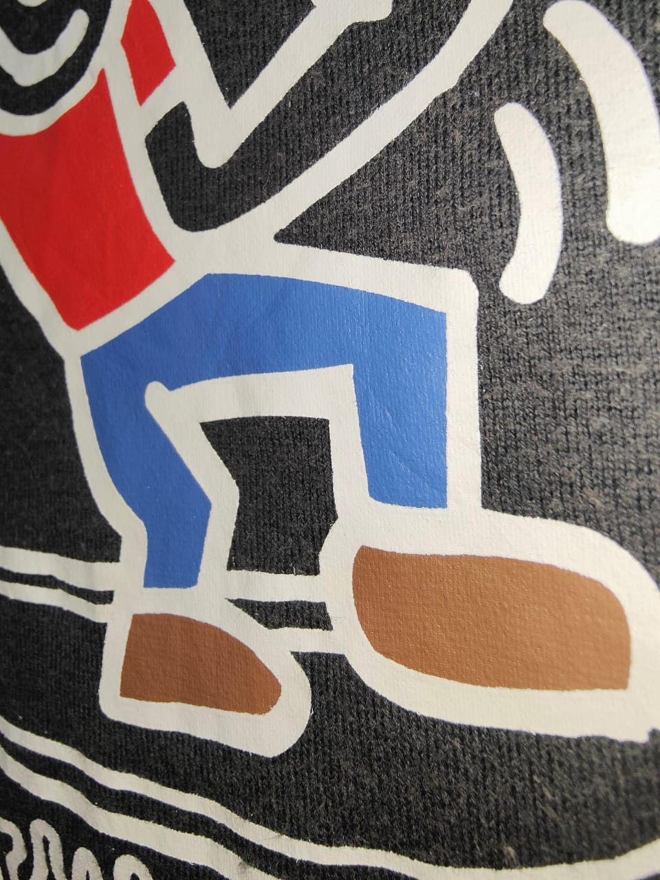 Keith Haring vintage Keith Haring Happy Birthday Keith Big Print Foam Size US XL / EU 56 / 4 - 6 Thumbnail