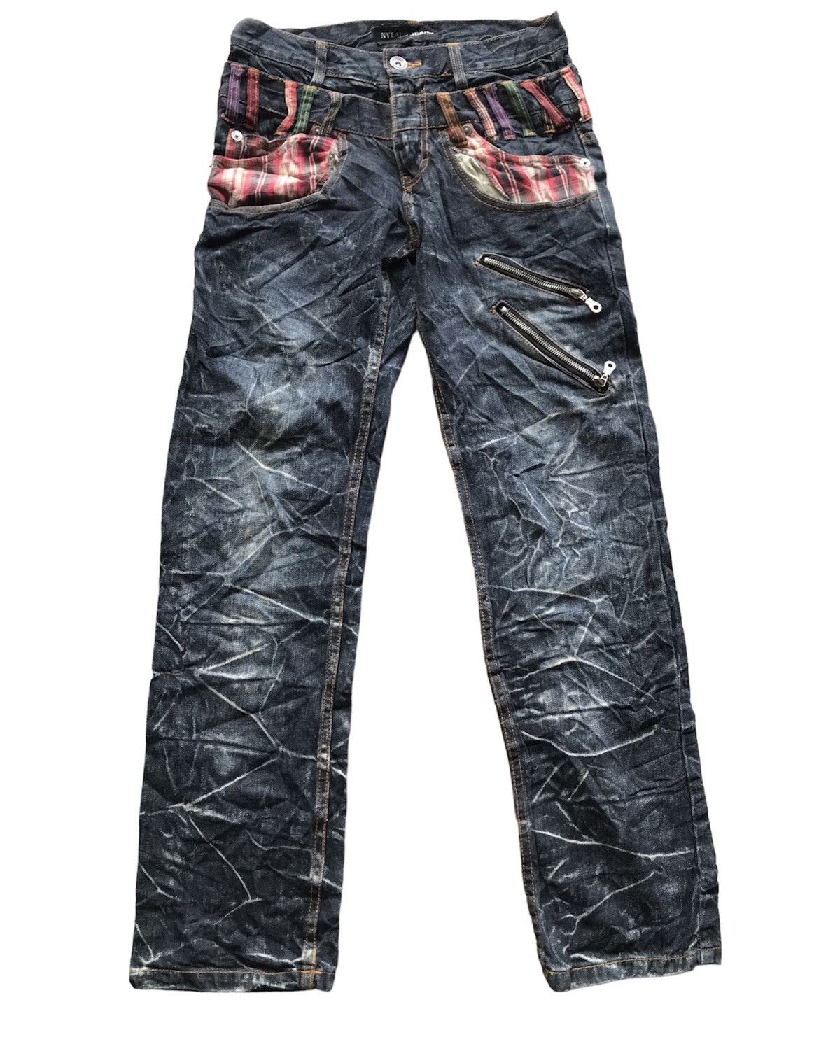 If Six Was Nine Nylus Double Waist Jeans Size US 30 / EU 46 - 1 Thumbnail